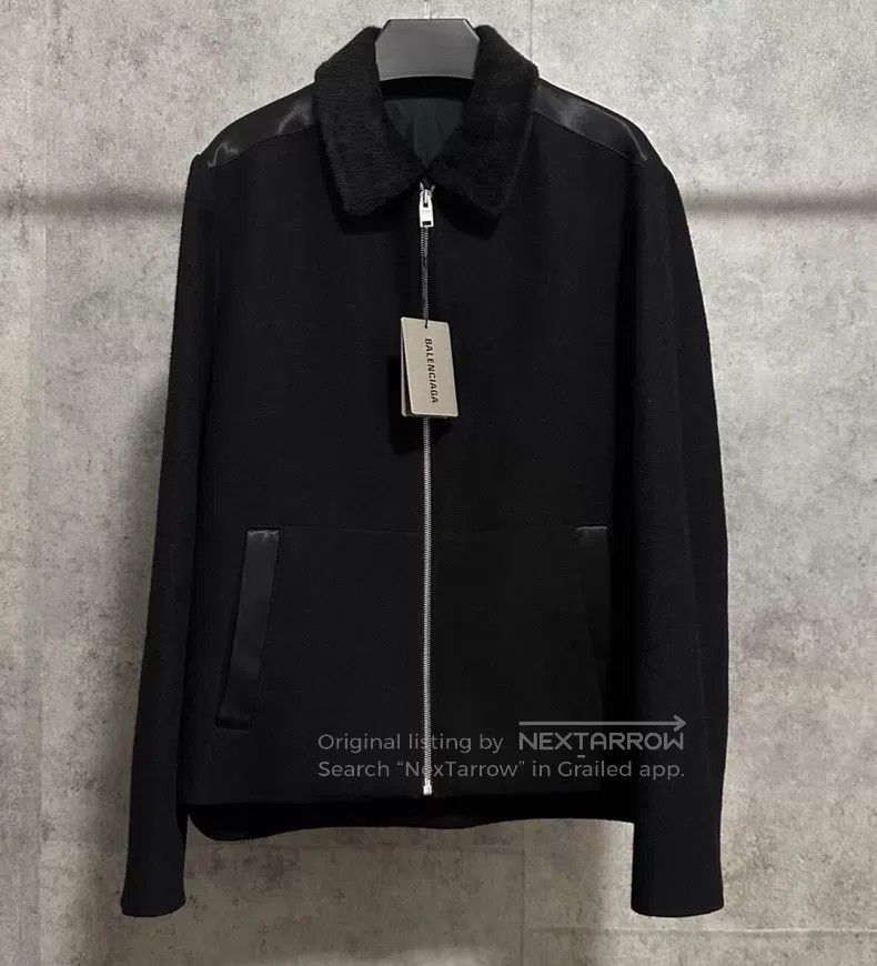 Balenciaga Balenciaga Wool workwear jacket Size US M / EU 48-50 / 2 - 2 Thumbnail