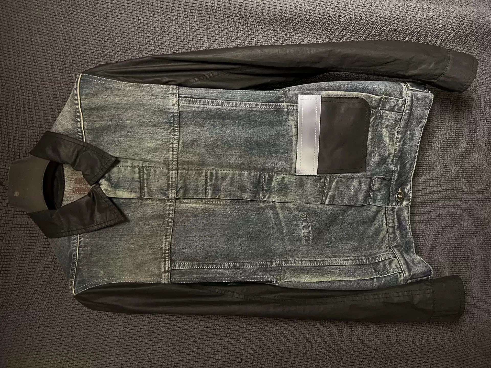 Rick Owens Rick Owens denim jacket-2505 Size US S / EU 44-46 / 1 - 1 Thumbnail