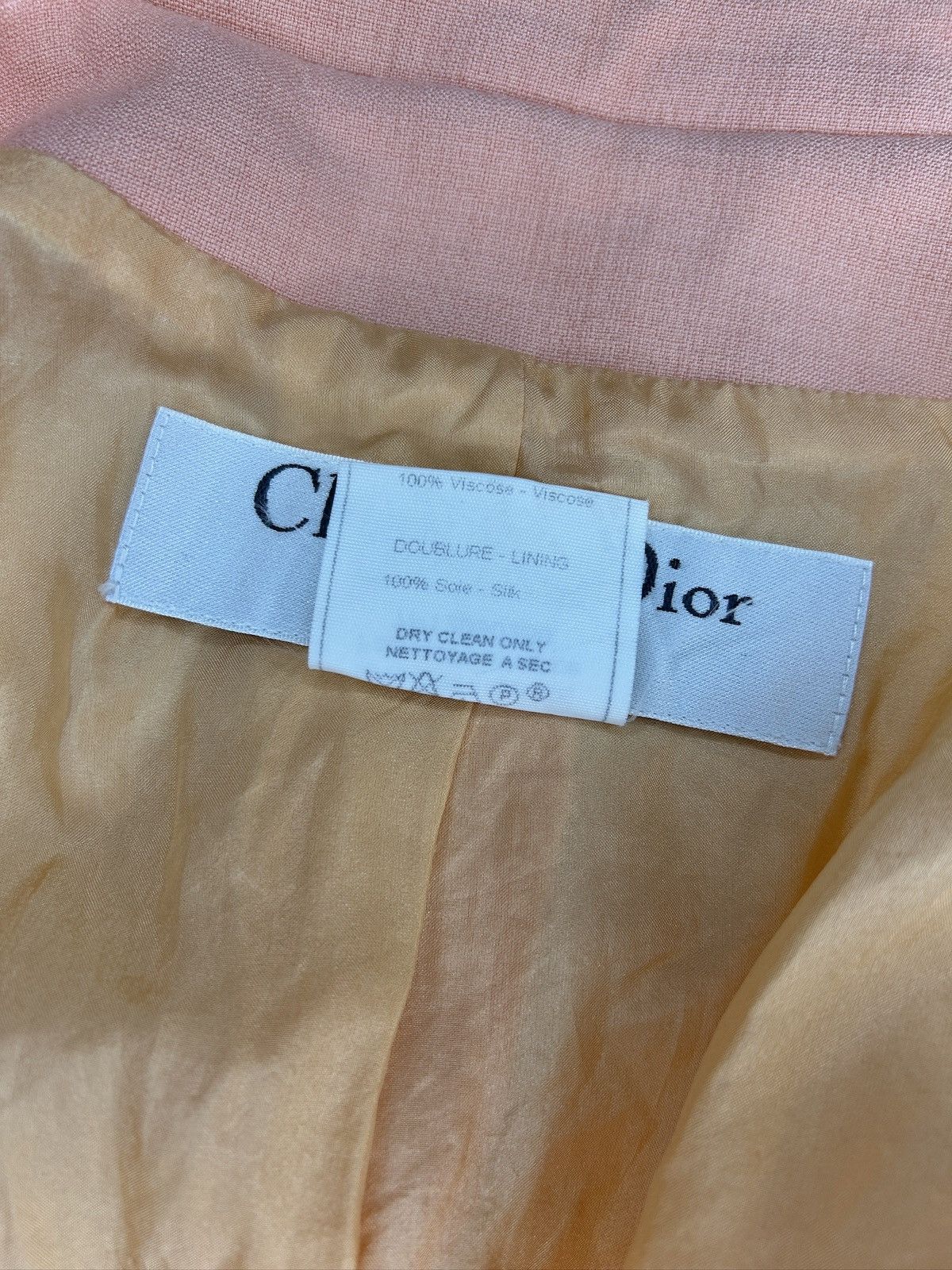 Dior S/S 97 Cropped Blazer Size M / US 6-8 / IT 42-44 - 8 Thumbnail