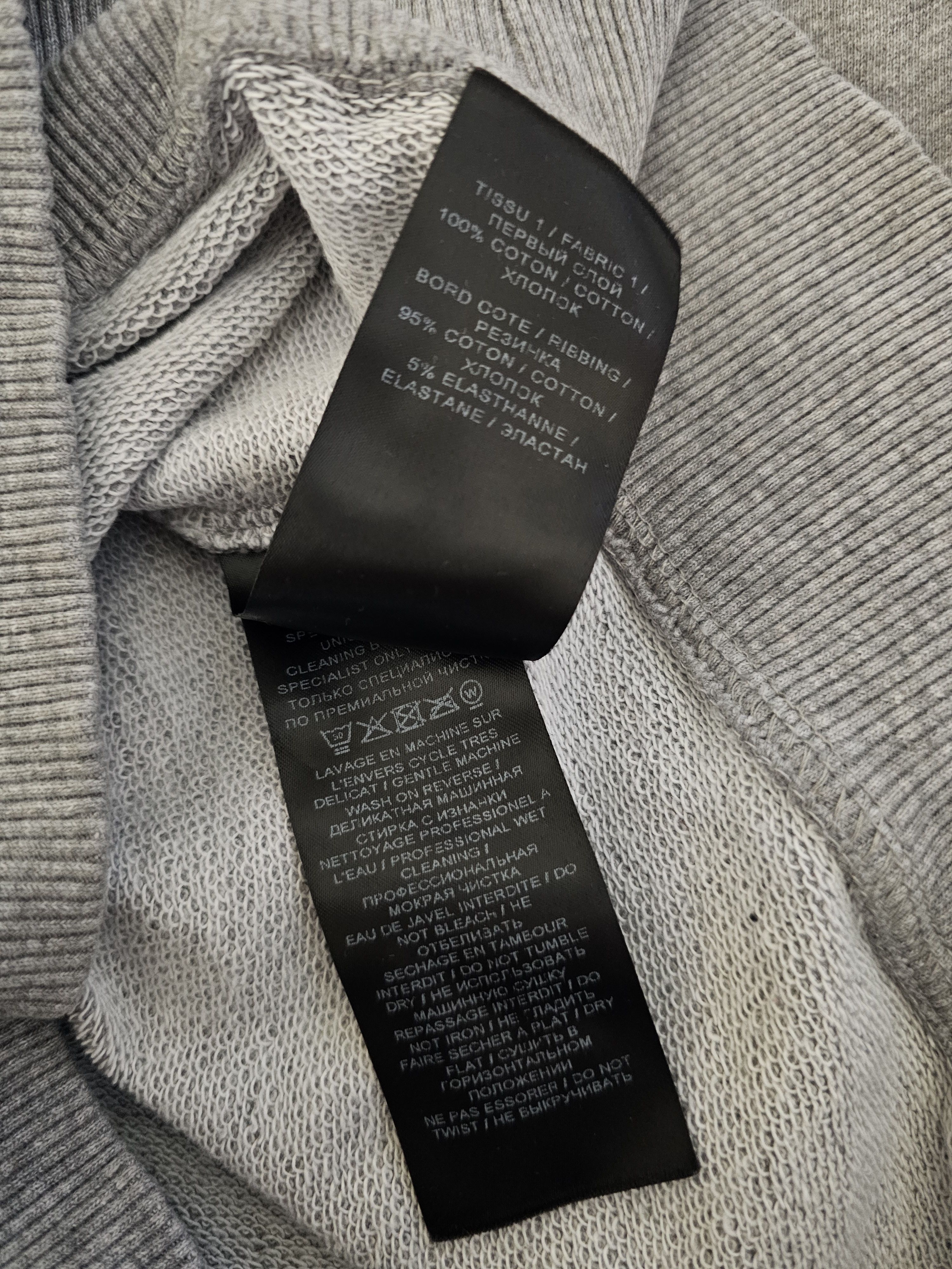 Balmain Balmain Men's Gray Sweatshirt Size S Size US S / EU 44-46 / 1 - 6 Thumbnail