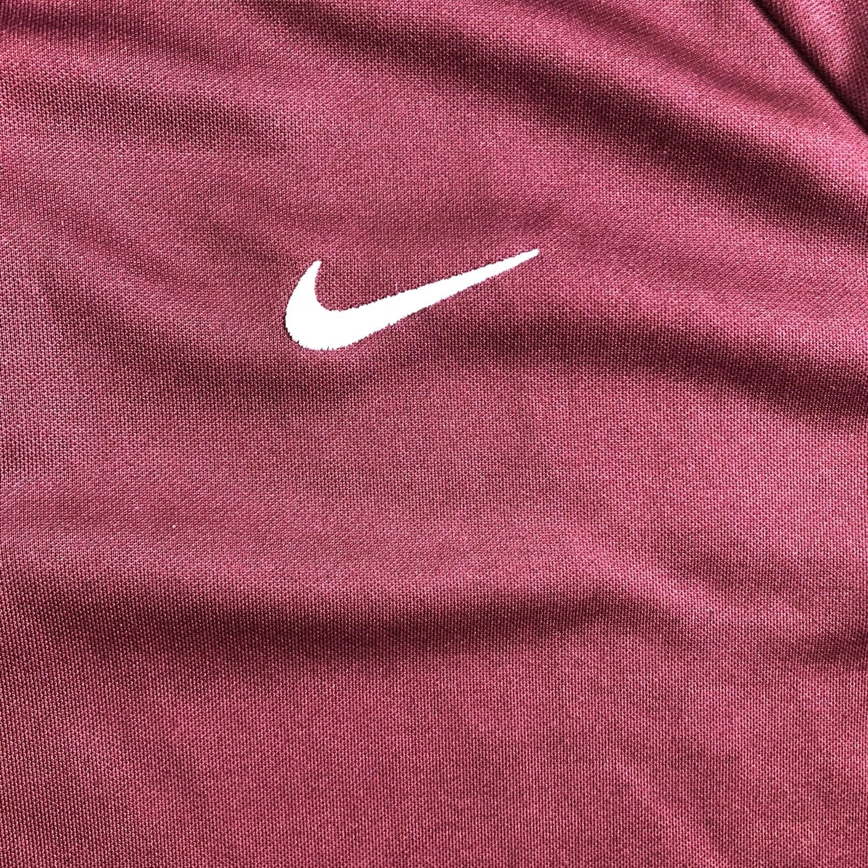 Nike Nike Team Authentic Rose Classic Polo Shirt Men's Medium Maroon Red Grafix? Size US M / EU 48-50 / 2 - 4 Thumbnail