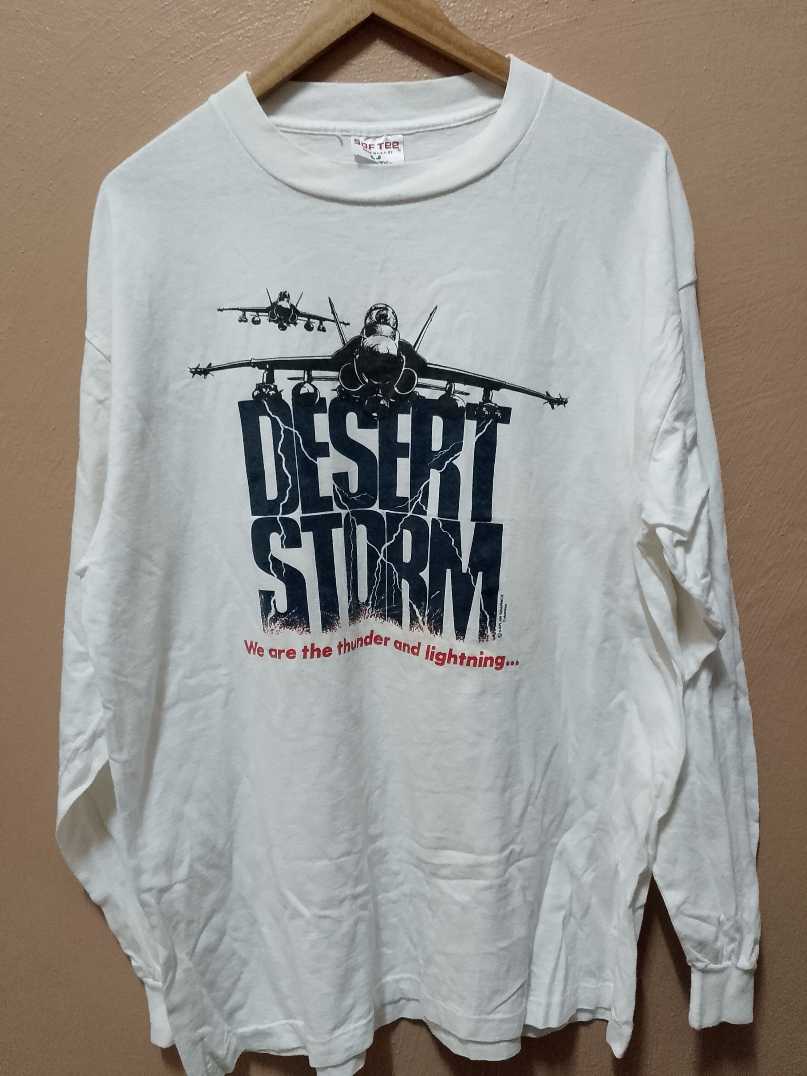 Vintage Vintage Desert storm tee Size US XXL / EU 58 / 5 - 2 Thumbnail