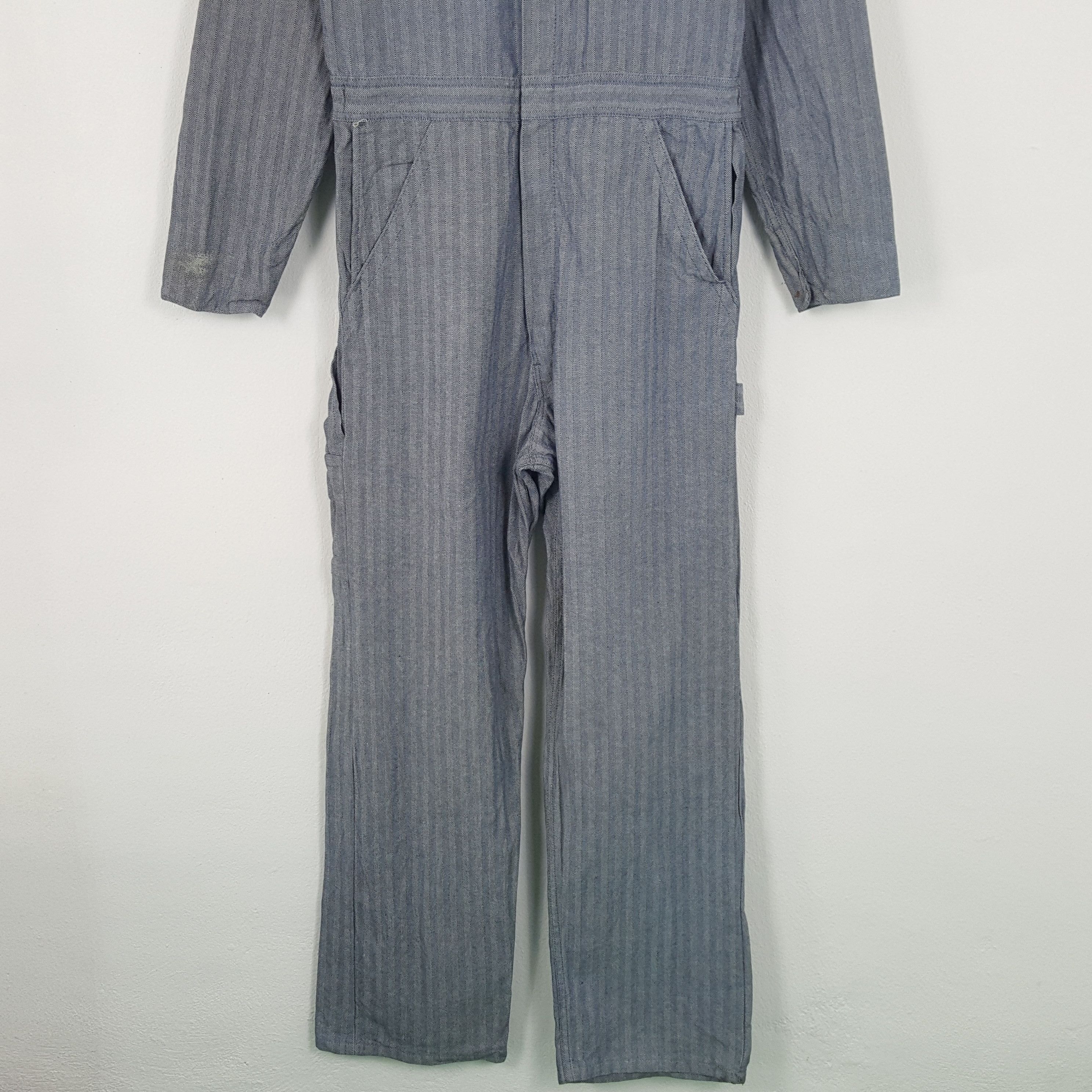 Dickies × Vintage DICKIES X Custom Skulls Workwear Style Coverall Jacket Size US L / EU 52-54 / 3 - 6 Thumbnail