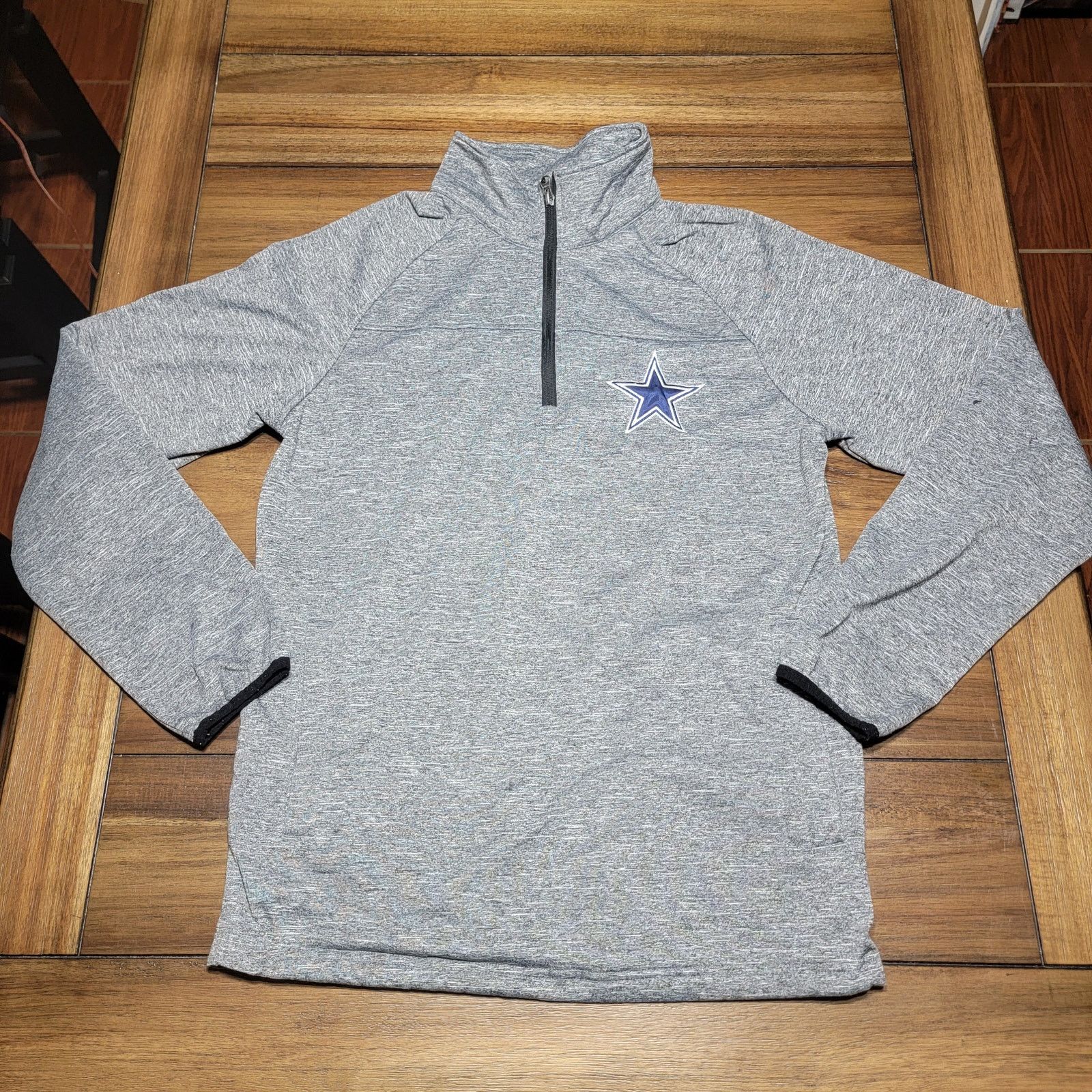 NFL NFL Dallas Cowboys LS Quarter Zip Athletic Pull Over - Small Size US S / EU 44-46 / 1 - 1 Thumbnail
