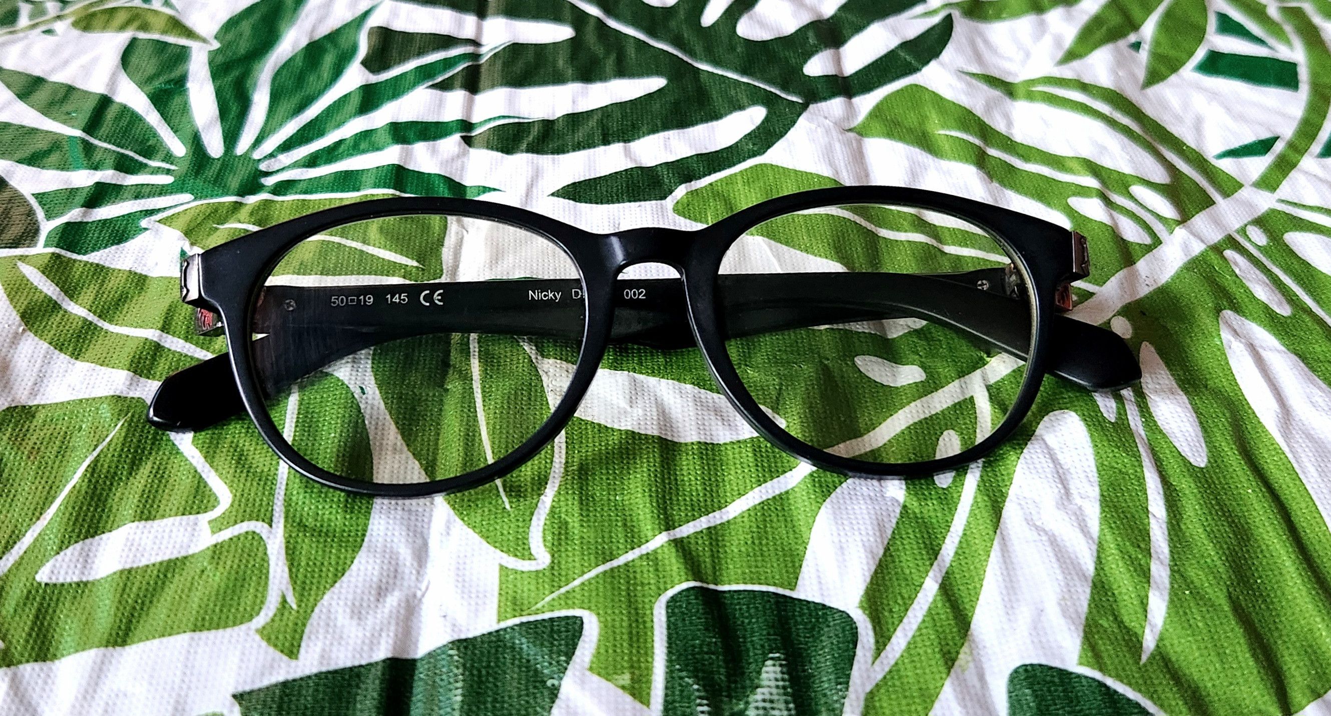Other DRAGON DR 159 002 NICKY BLACK FRAMES ONLY EYEGLASSES 50-19 Size ONE SIZE - 6 Thumbnail