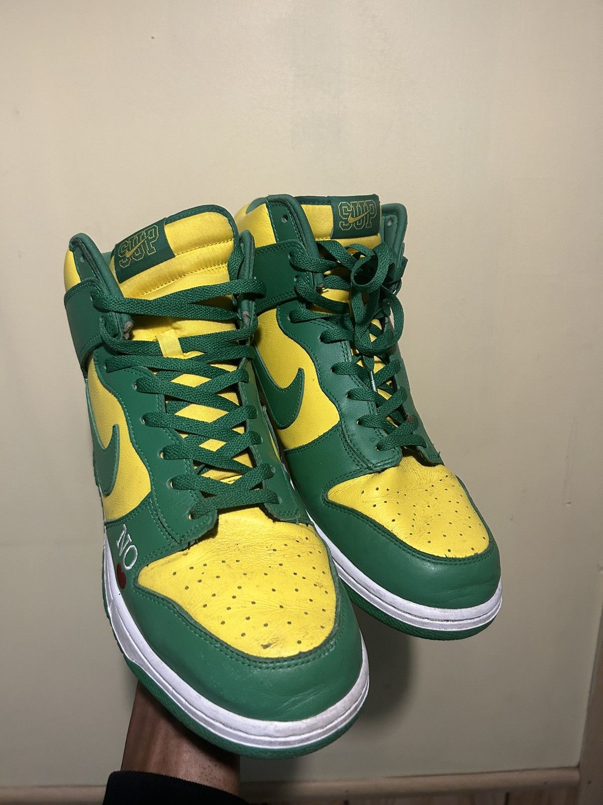 ★NikexSupreme SB Dunk High OG QS By Any Means★Pine Green★ Supreme x Nike SB Dunk High Spring/Summer 2022 Collab