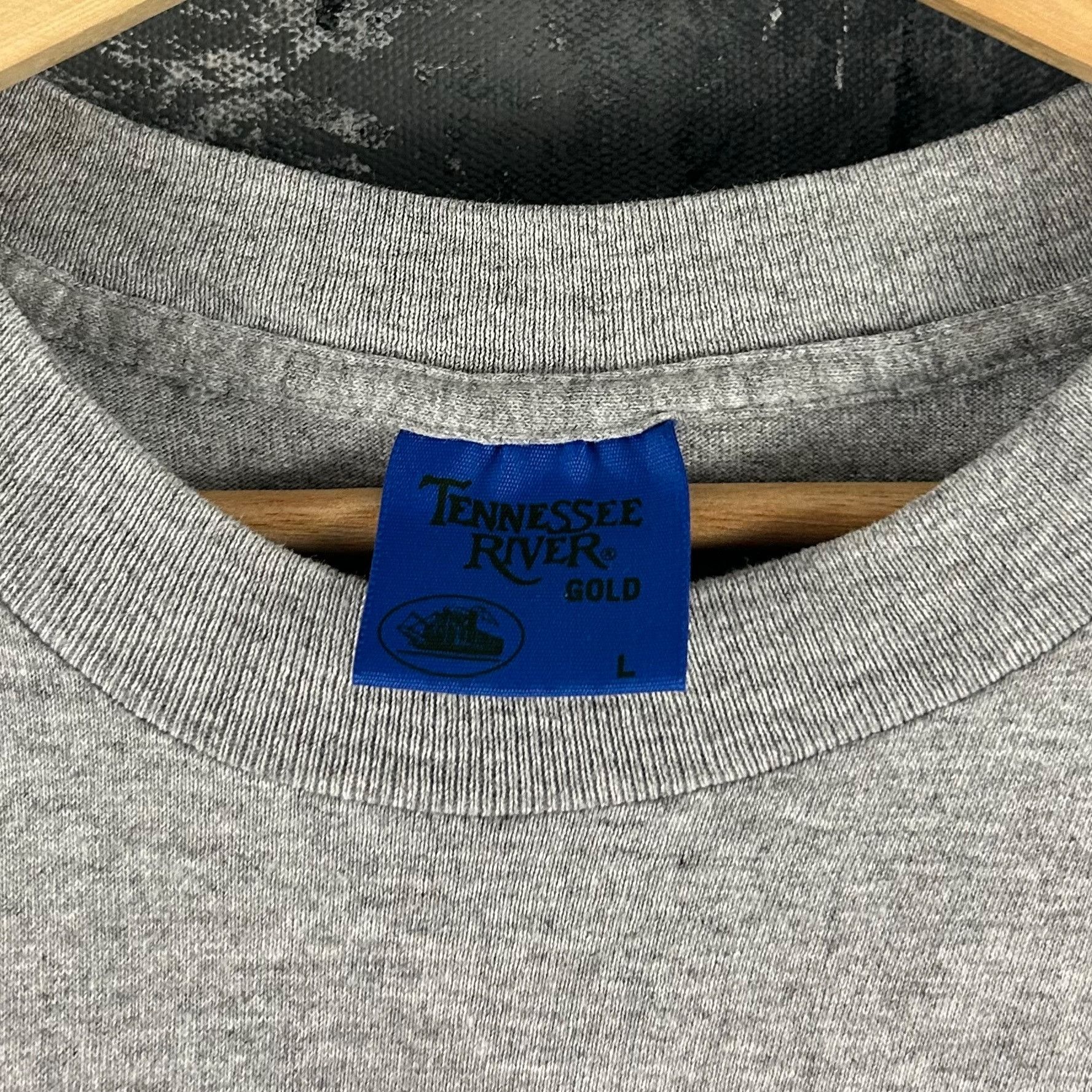 Vintage Vintage 1996 Air Doughboy gray shirt Size US L / EU 52-54 / 3 - 3 Thumbnail