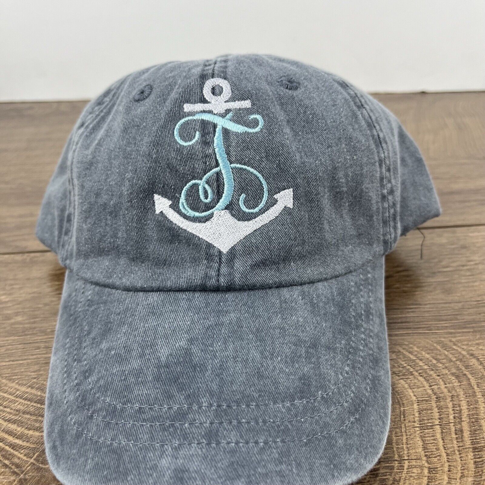 Other Anchor Hat Boat Anchor Hat Gray Hat Adjustable Hat Gray Adul Size ONE SIZE - 4 Thumbnail