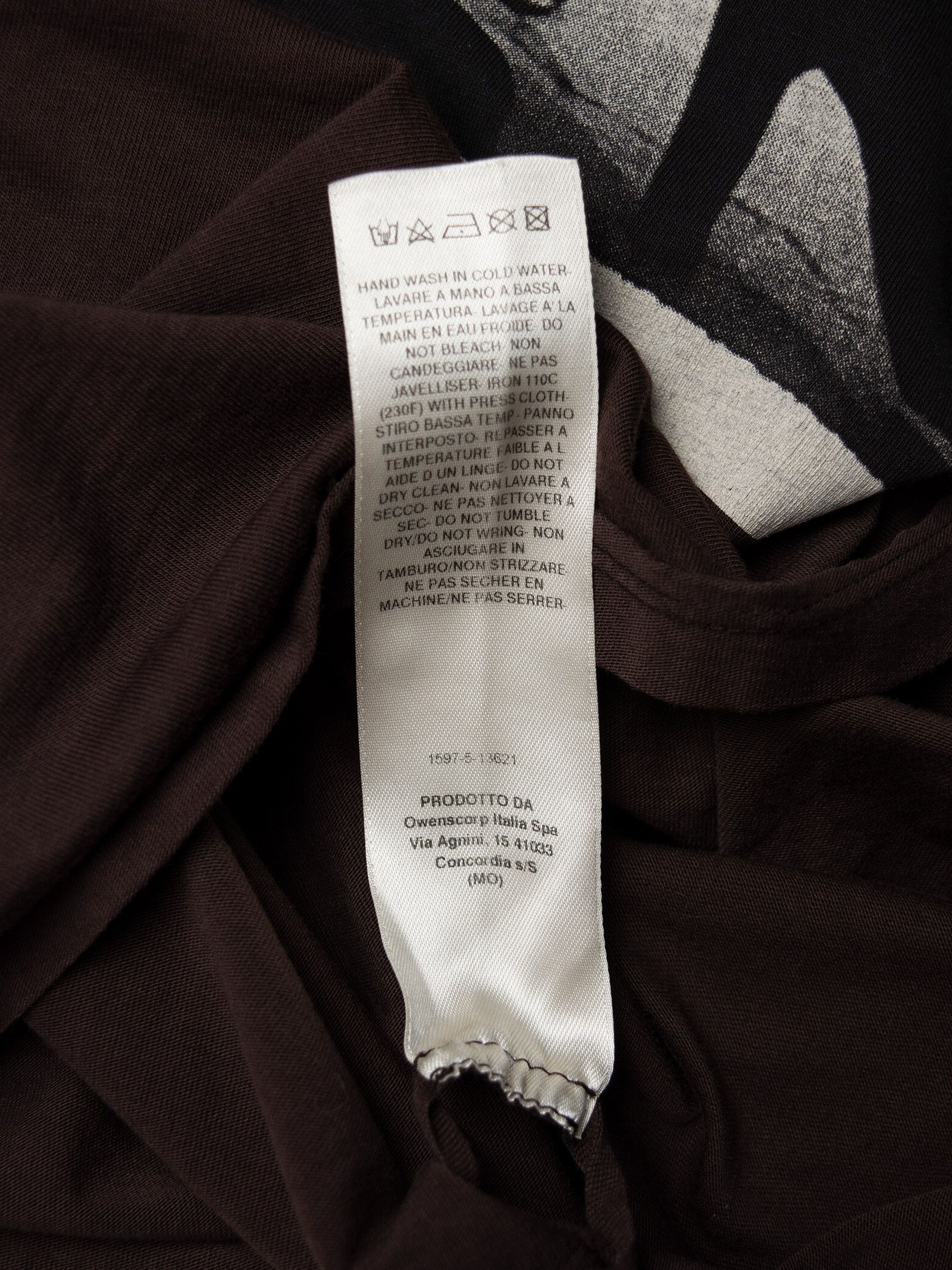 Rick Owens Drkshdw Rick Owens DRKSHDW - A/W 2019 - portrait long-sleeve t-shirt Size US XL / EU 56 / 4 - 8 Thumbnail