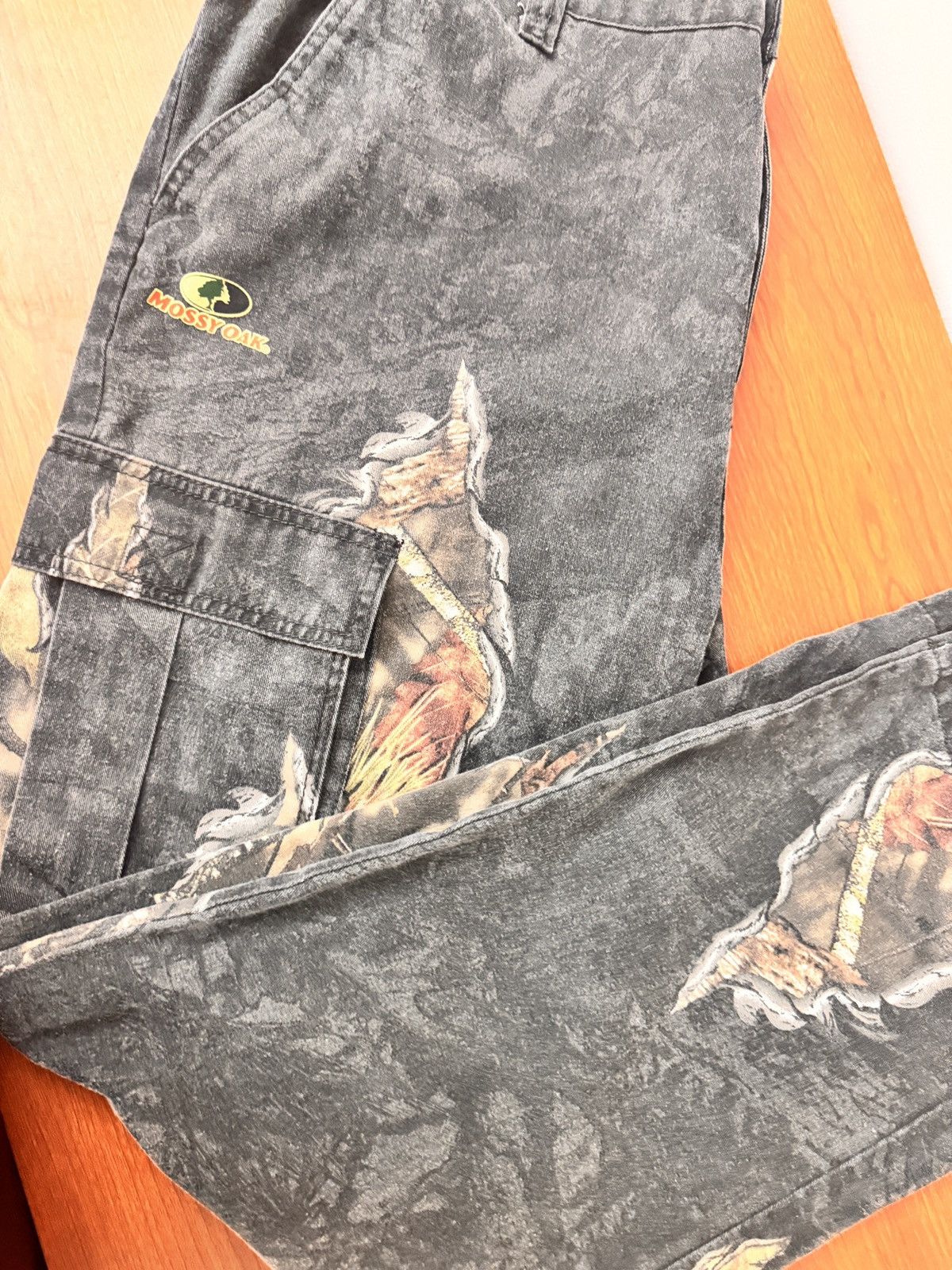 Mossy Oaks Camouflage Mossy Oak Cargo Pnats Size US 40 / EU 56 - 2 Thumbnail