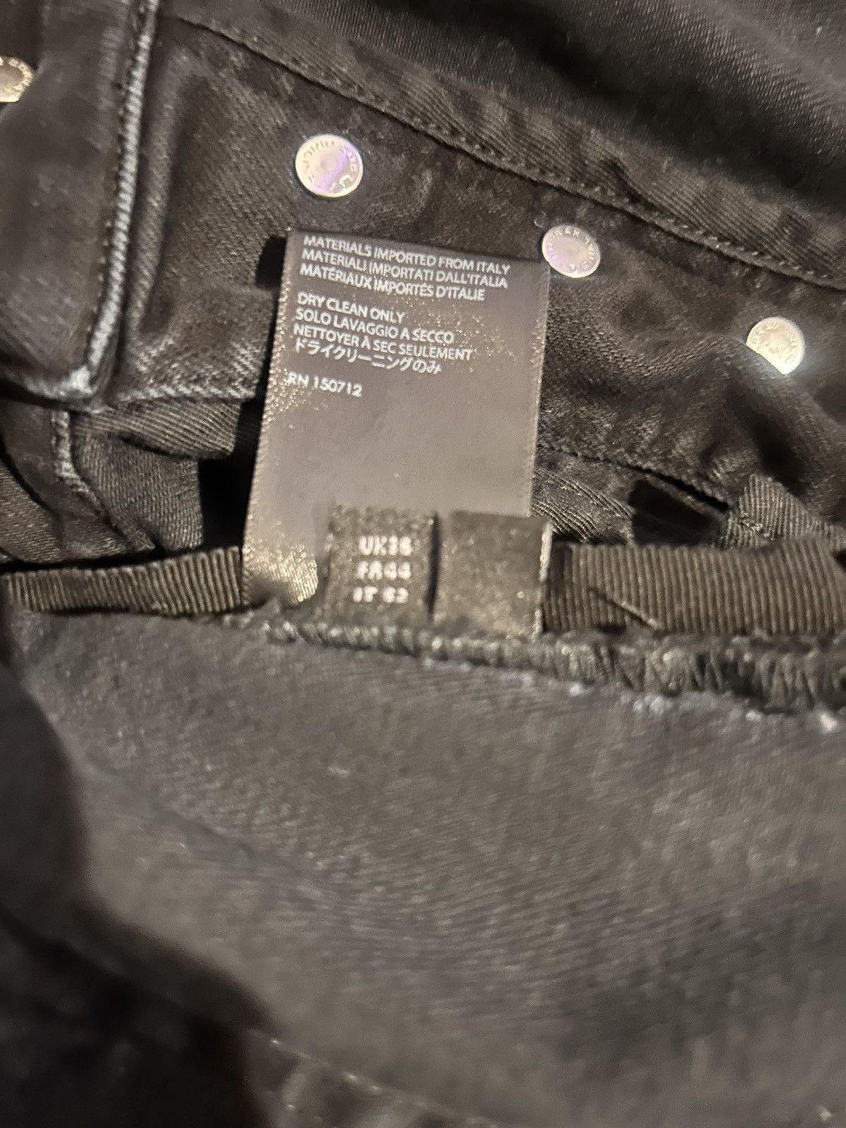 Amiri AMIRI Crystal Mx1 Jean- Black Size US 36 / EU 52 - 7 Thumbnail
