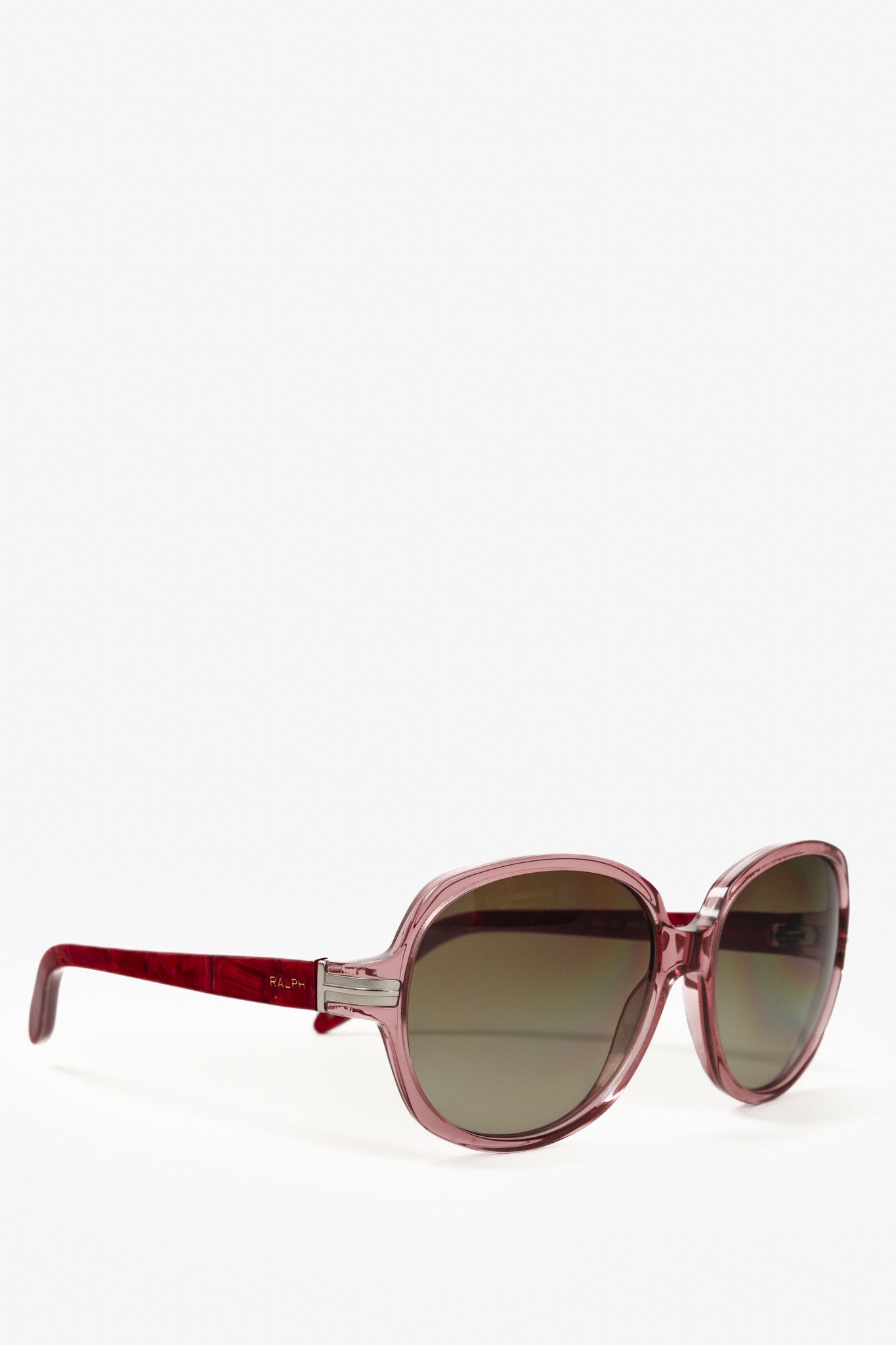 Ralph Lauren Ralph Lauren Pink Mauve Shell Pattern Sunglasses Size ONE SIZE - 1 Thumbnail