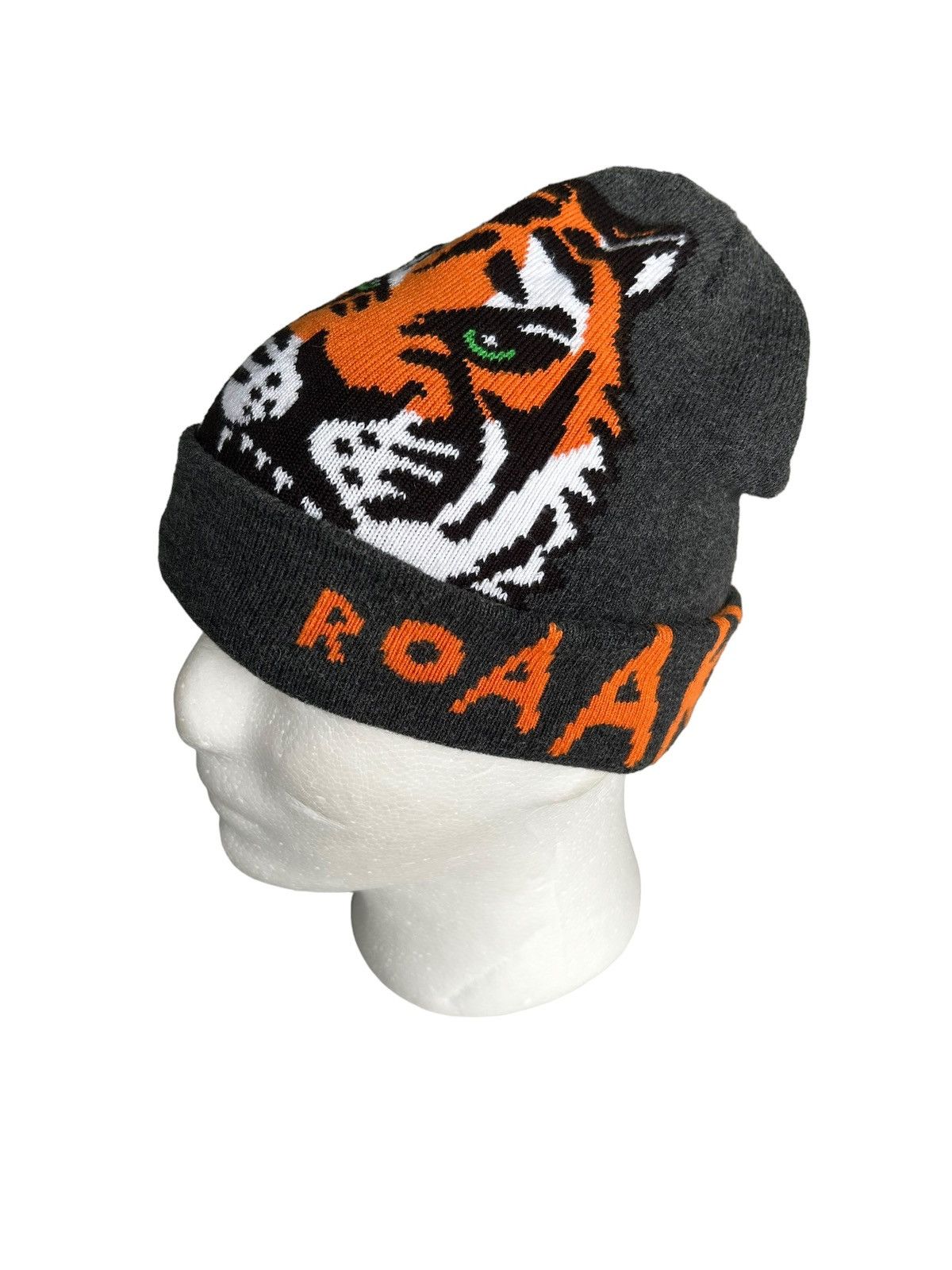 Japanese Brand × Kapital × Vintage Japanese Style Tiger Big Logo Beanie Hats RARE Design☠️☠️ Size ONE SIZE - 3 Thumbnail