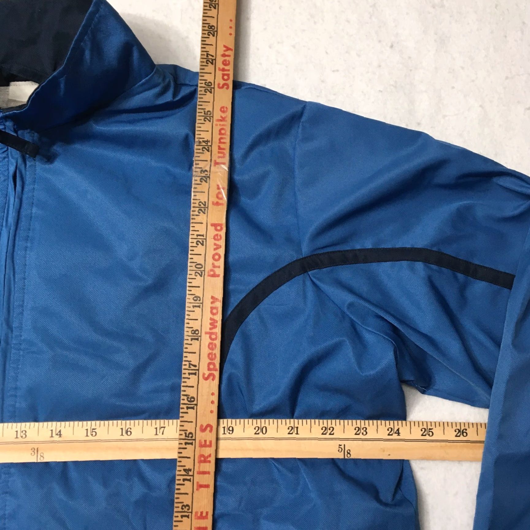 Nike VINTAGE Nike Fleece Lined Blue Soft Shell Zip Up Jacket XL Men's Windbreaker Fits XL Nike Jacket Blue Lined Softshell Vintage 90s? Size US XL / EU 56 / 4 - 3 Thumbnail