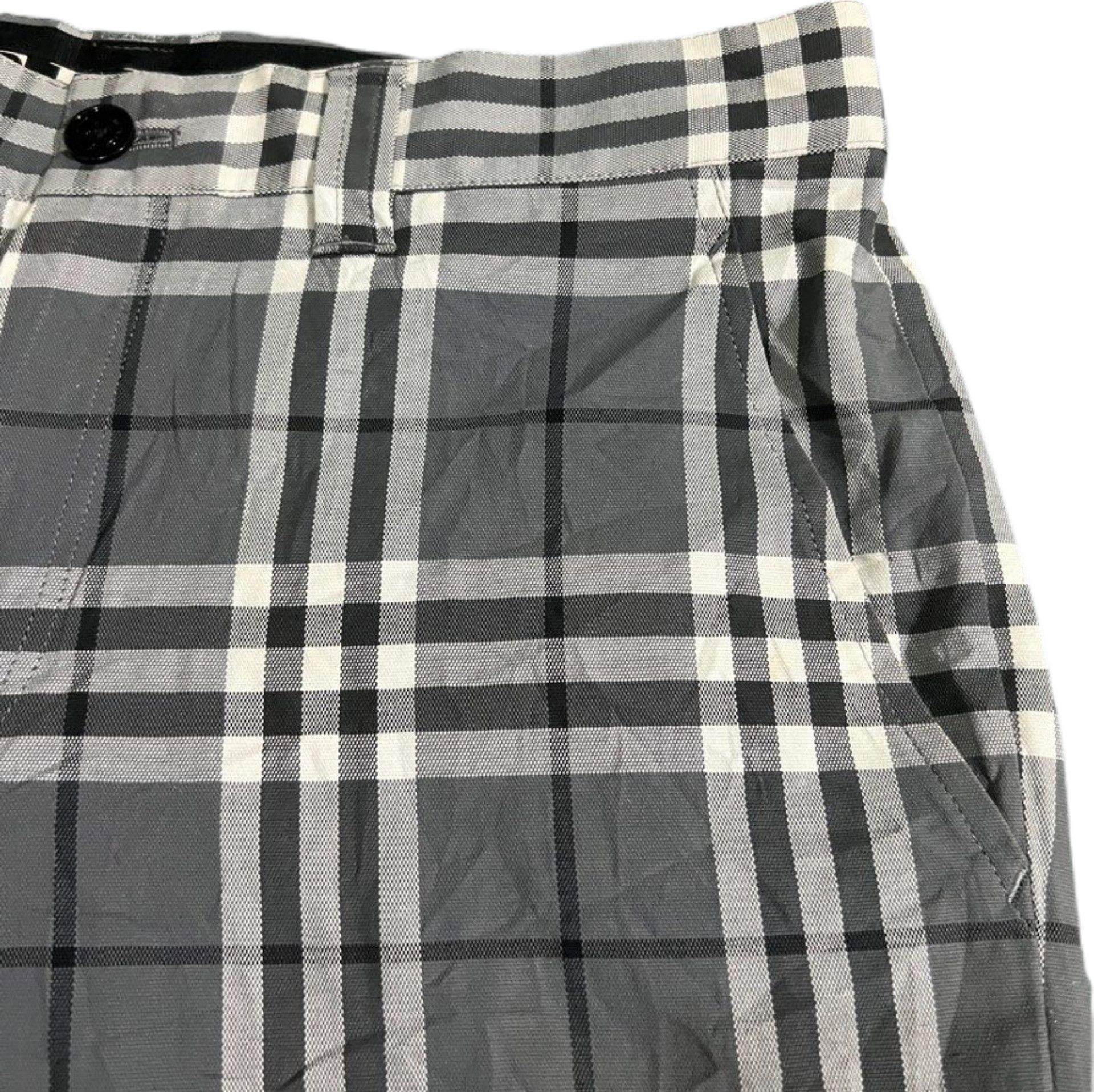 Burberry Burberry Gray Check Shorts Size US 30 / EU 46 - 4 Thumbnail