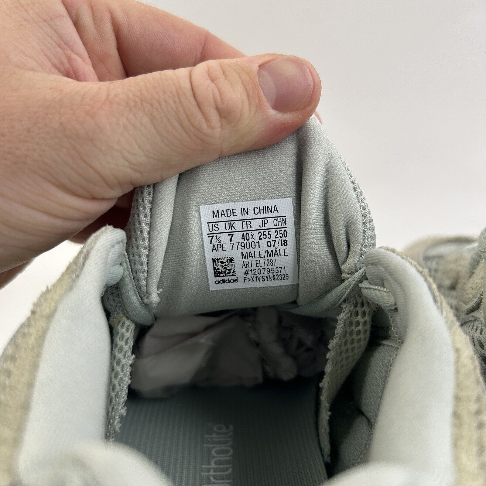 Adidas Adidas Yeezy 500 “Salt Grey” 2024 Size US 9 / IT 39 - 7 Thumbnail