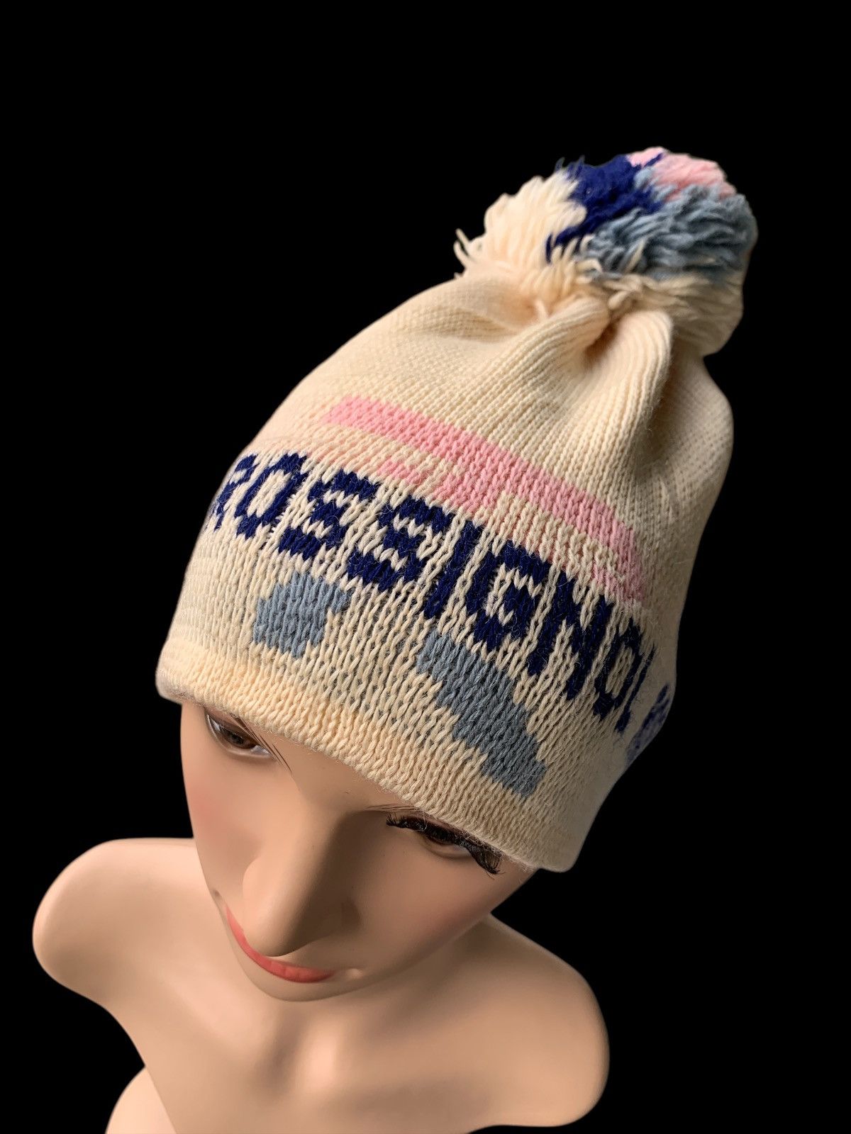 Designer × Japanese Brand Rossignol Crochet Beanie Mitsui Bussan Size ONE SIZE - 4 Thumbnail