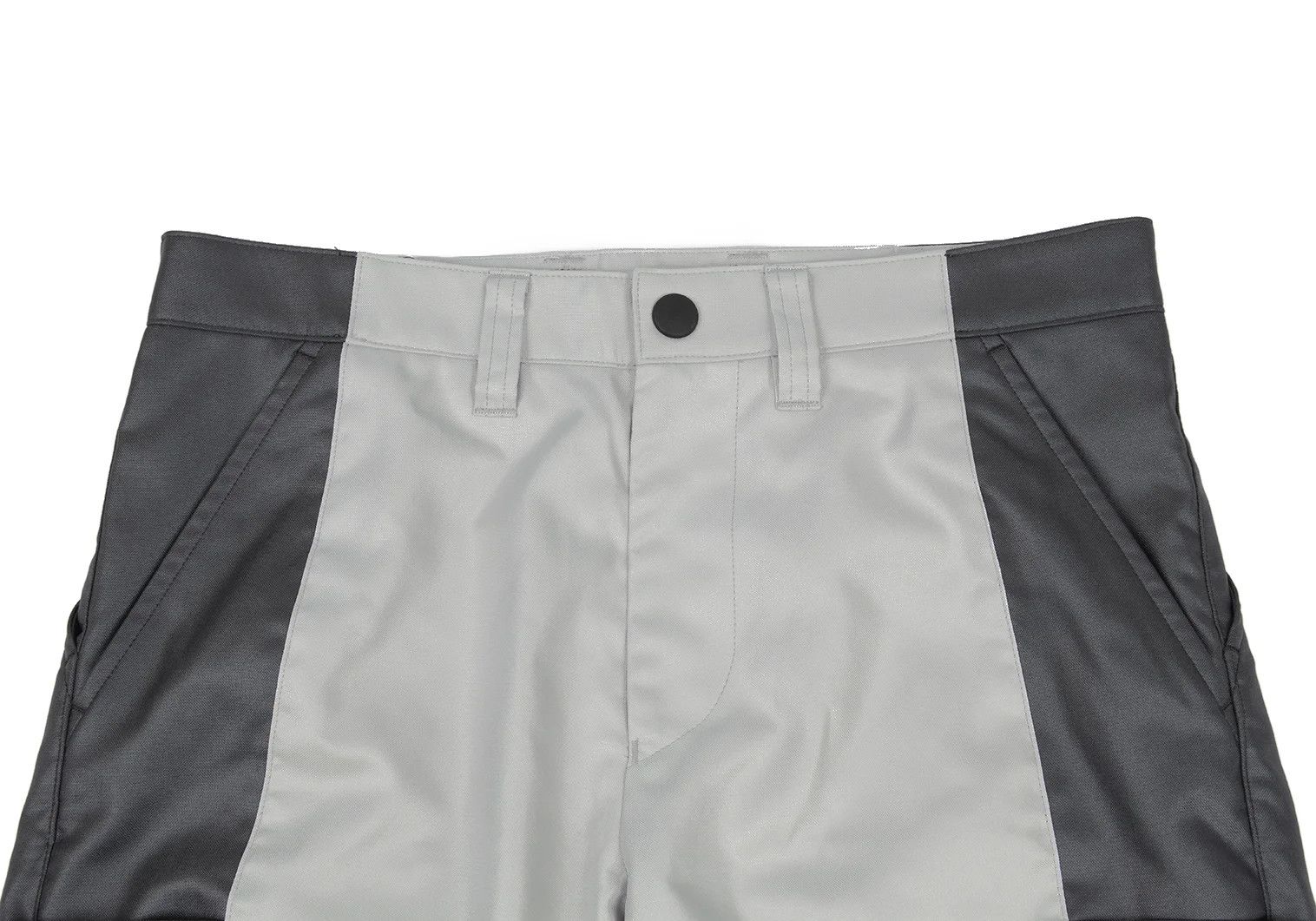 Issey Miyake Glossy Tapered Pants in Gray Charcoal Size US 36 / EU 52 - 3 Thumbnail