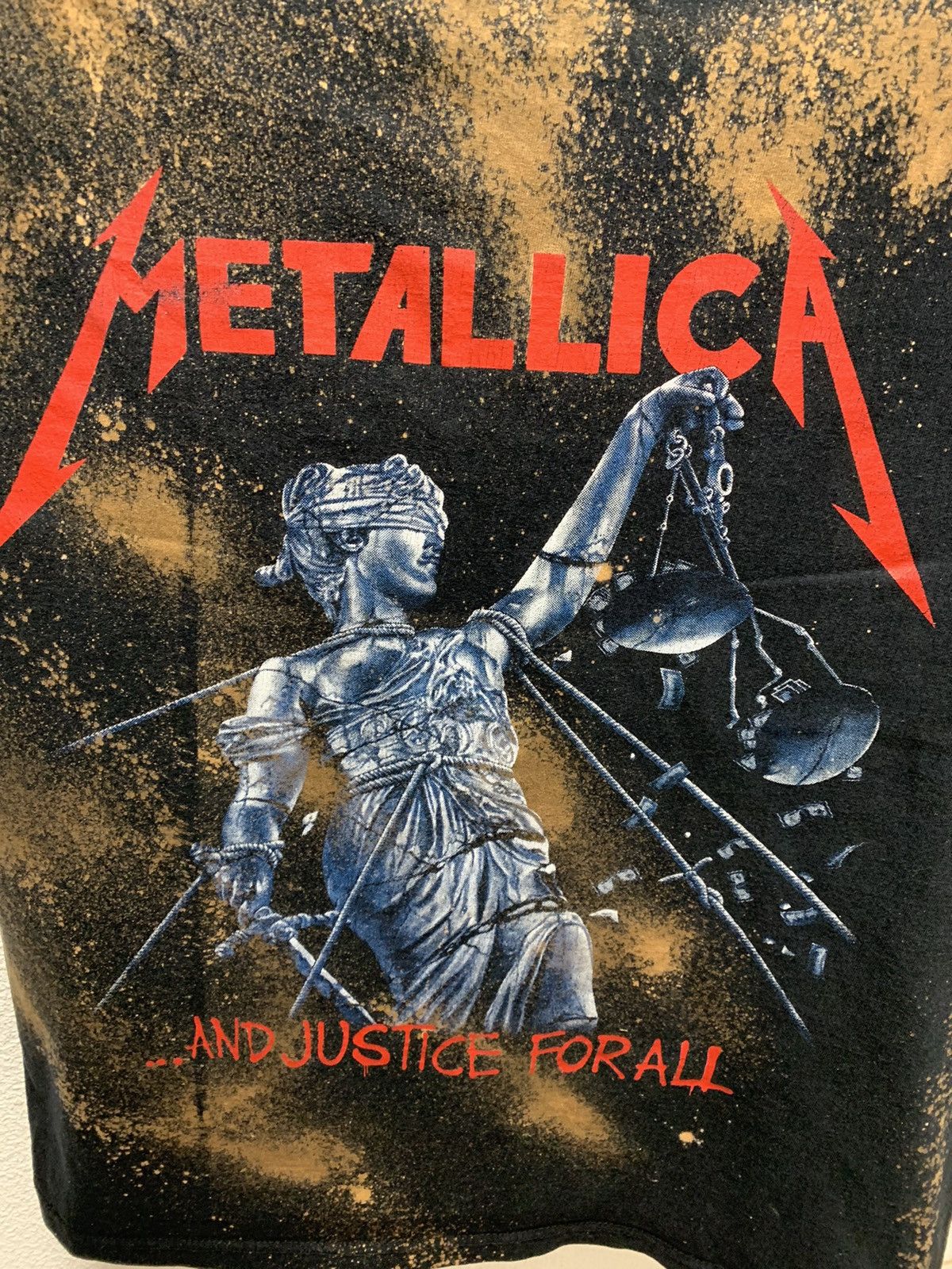 Metallica Metallica and justice for all vintage tie die t-shirt L 90t Size US L / EU 52-54 / 3 - 4 Thumbnail
