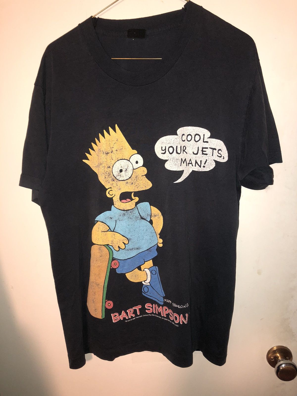 Vintage Simpsons “cool your jets” Size US L / EU 52-54 / 3 - 1 Thumbnail