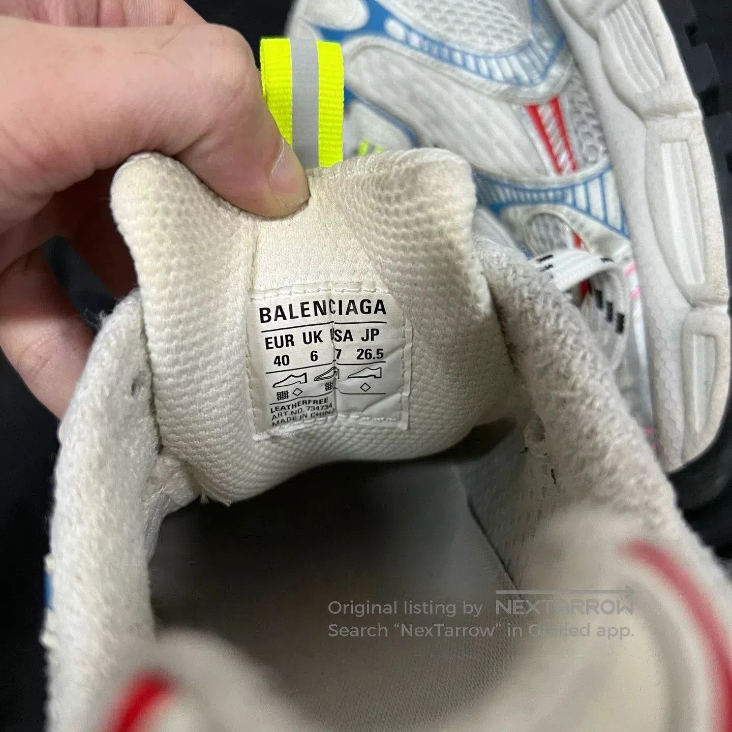 Balenciaga Balenciaga 3XL Colorful Casual Sneakers. Size US 7 / EU 40 - 6 Thumbnail