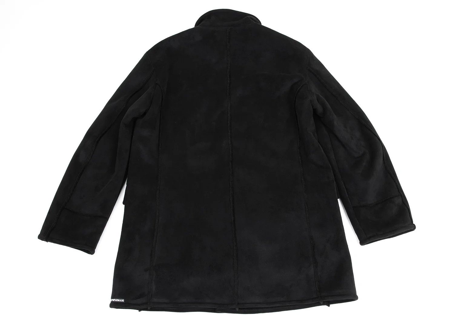 Emporio Armani Mouton Half Coat in Black Size 50 Size US M / EU 48-50 / 2 - 12 Thumbnail