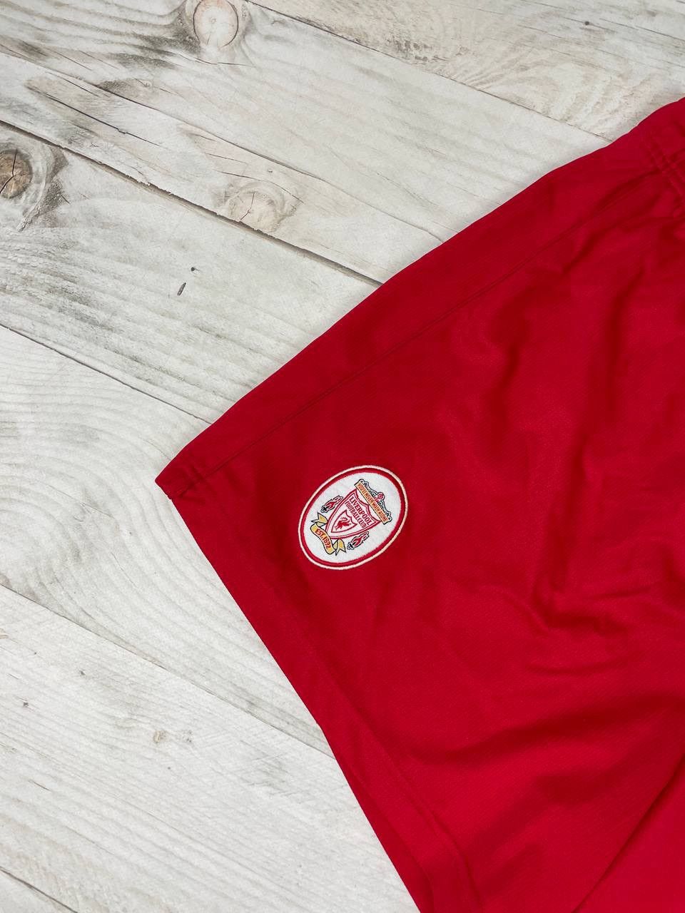 Reebok REEBOK LIVERPOOL 1996 1998 HOME FOOTBALL SOCCER SHORTS Size US 32 / EU 48 - 6 Thumbnail