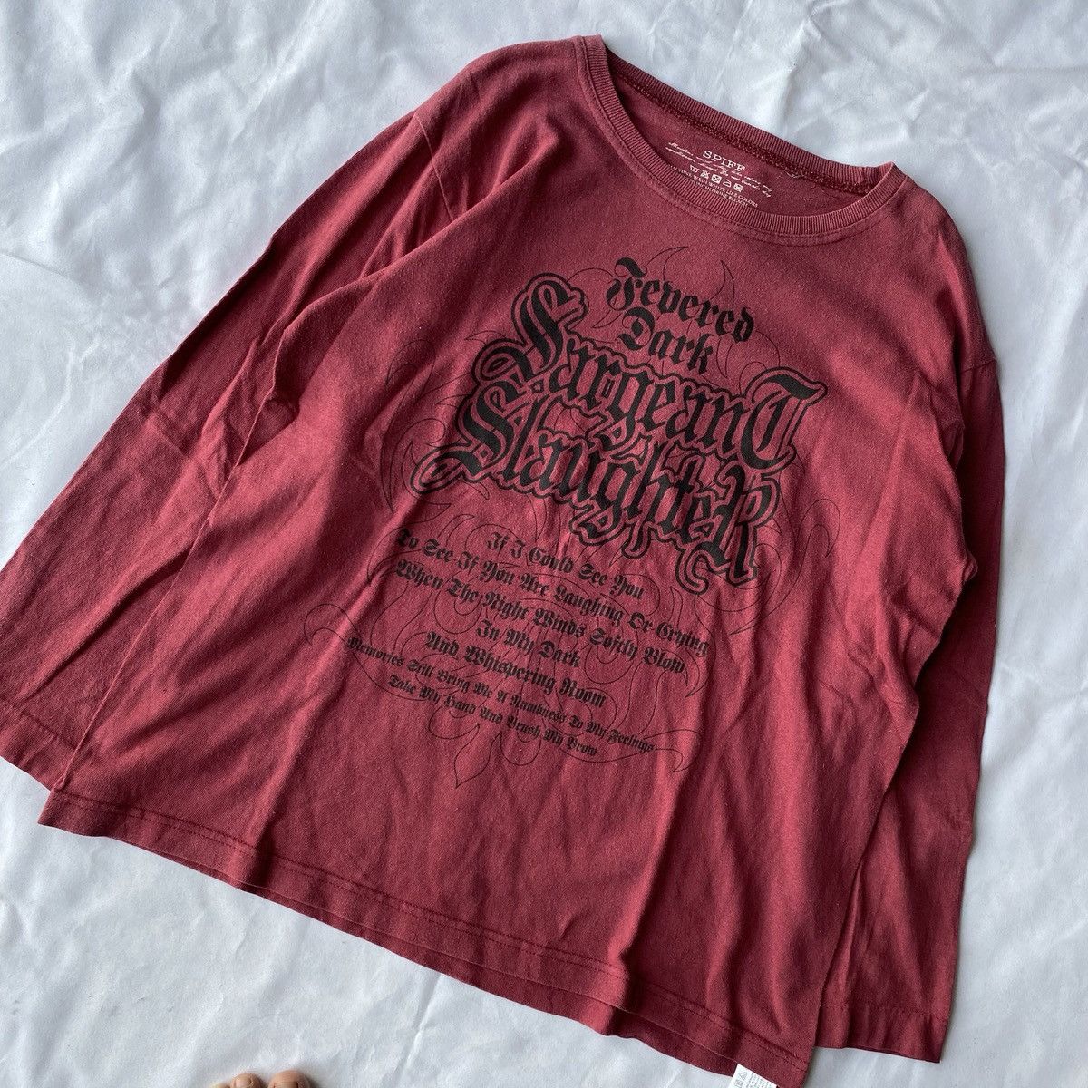 Beauty Beast × If Six Was Nine × Japanese Brand Japanese Poem Fevered Dark Sergeant Slaughter Long Sleeve Size US M / EU 48-50 / 2 - 3 Thumbnail