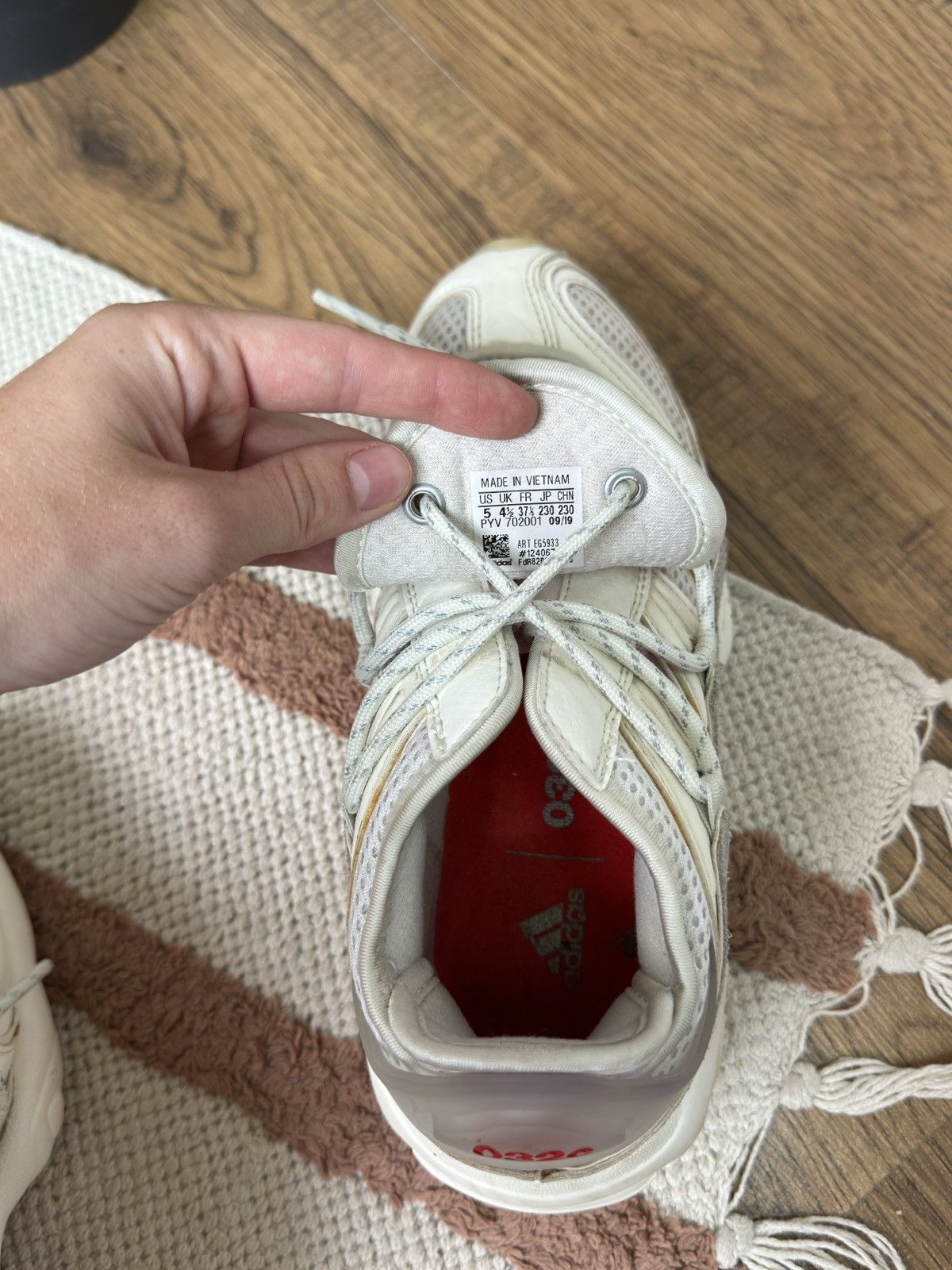032c × Adidas ADIDAS x 032c PUFFY LACING SNEAKERS Size US 7 / IT 37 - 9 Thumbnail