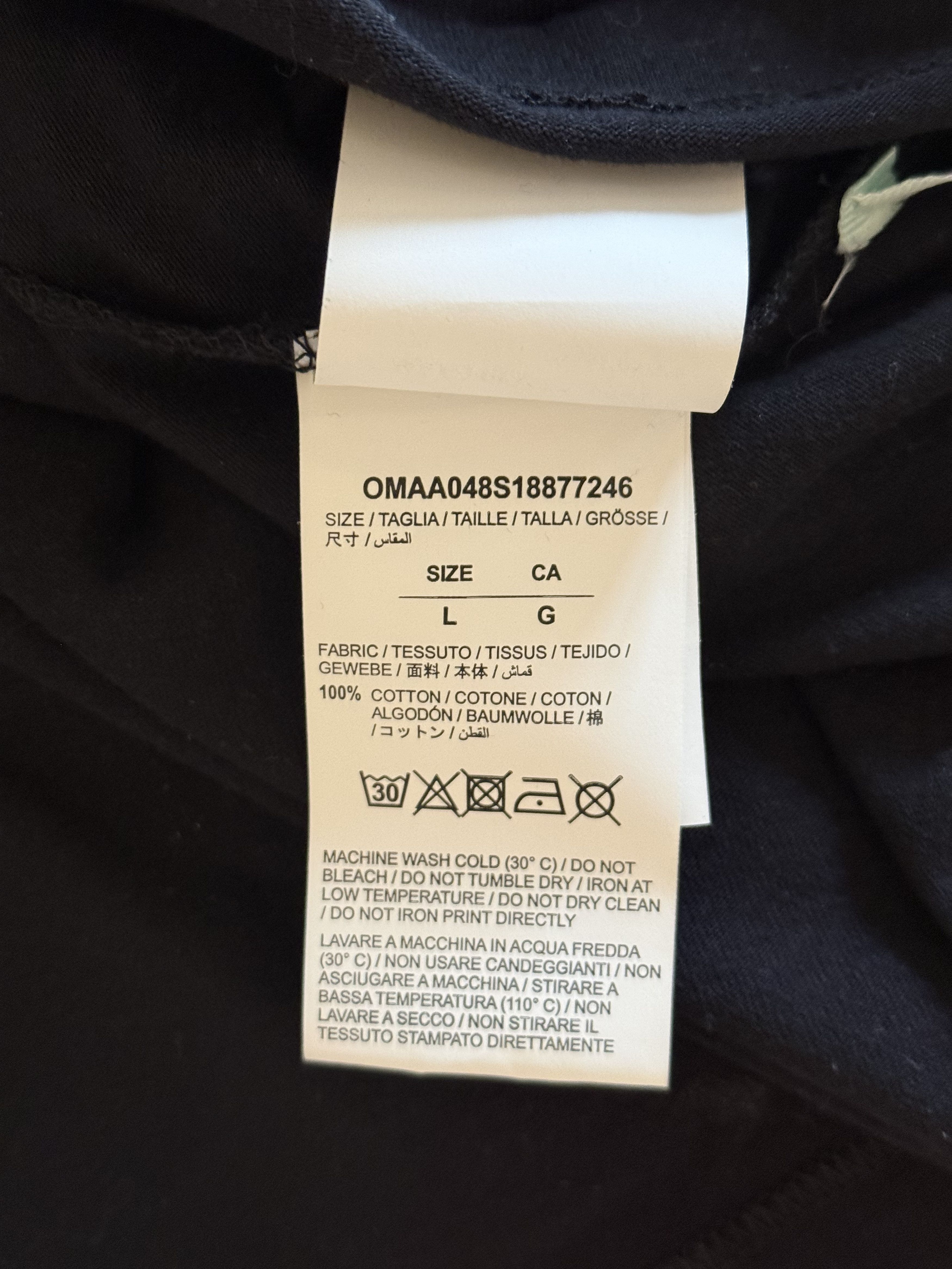 Off-White Off-White x Byredo 'Elevator Music' T-Shirt Size US L / EU 52-54 / 3 - 7 Thumbnail
