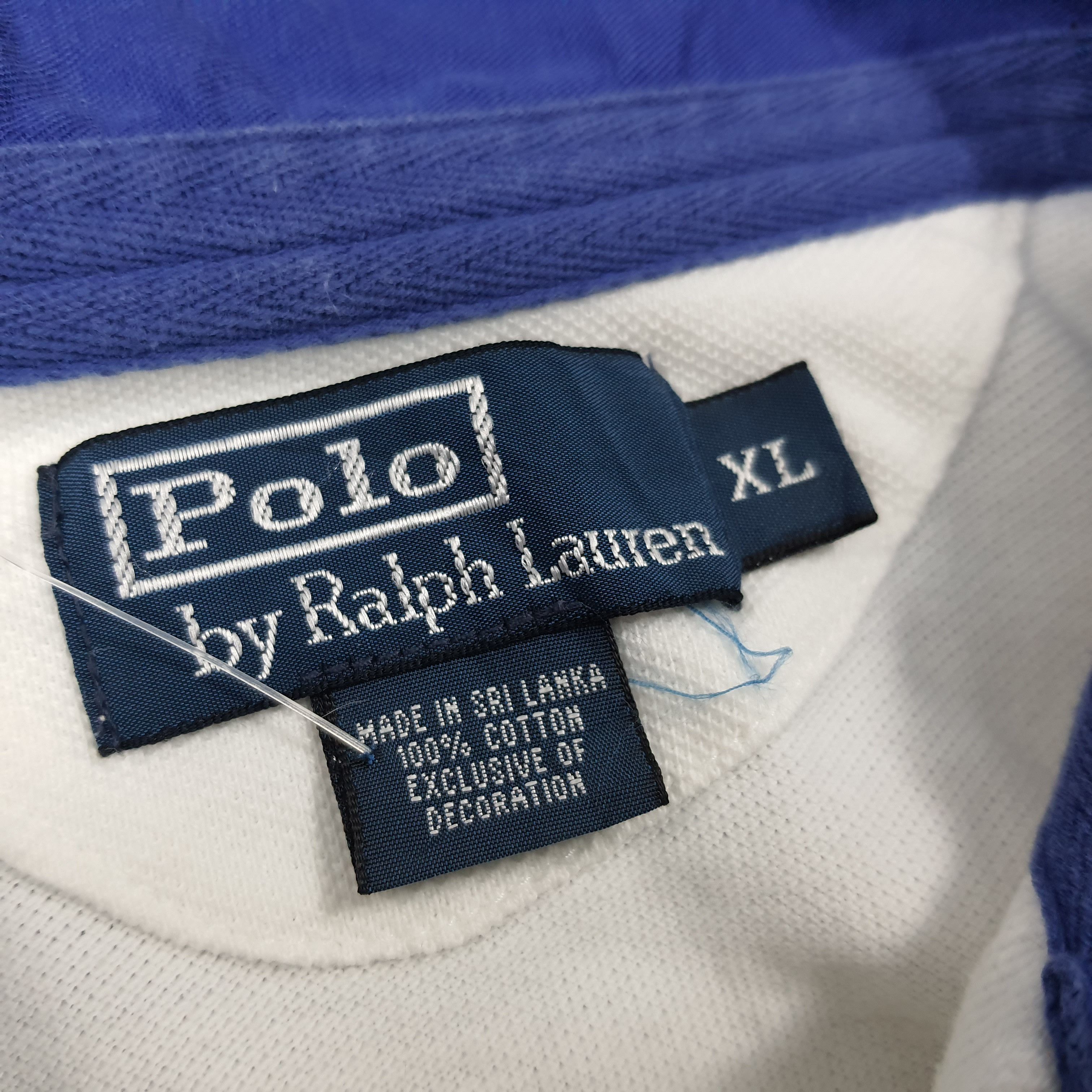 Polo Ralph Lauren Vintage Polo Ralph Lauren Double Pony Polo Shirt C276N41 Size US XXL / EU 58 / 5 - 6 Thumbnail