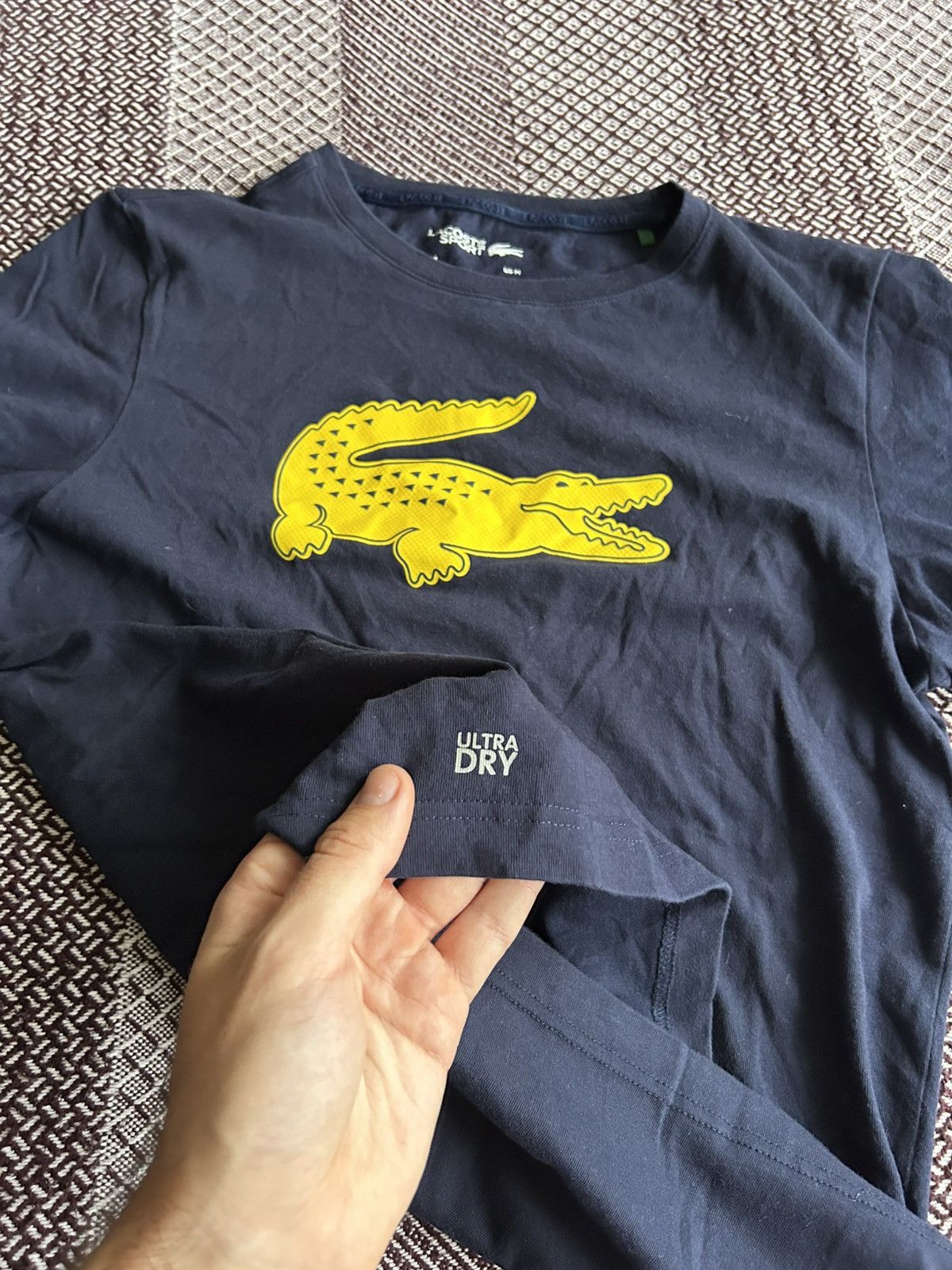 Lacoste Lacoste Sport Big Logo Crocodile Mens Basic Tee Size M / 4 Size US M / EU 48-50 / 2 - 8 Thumbnail