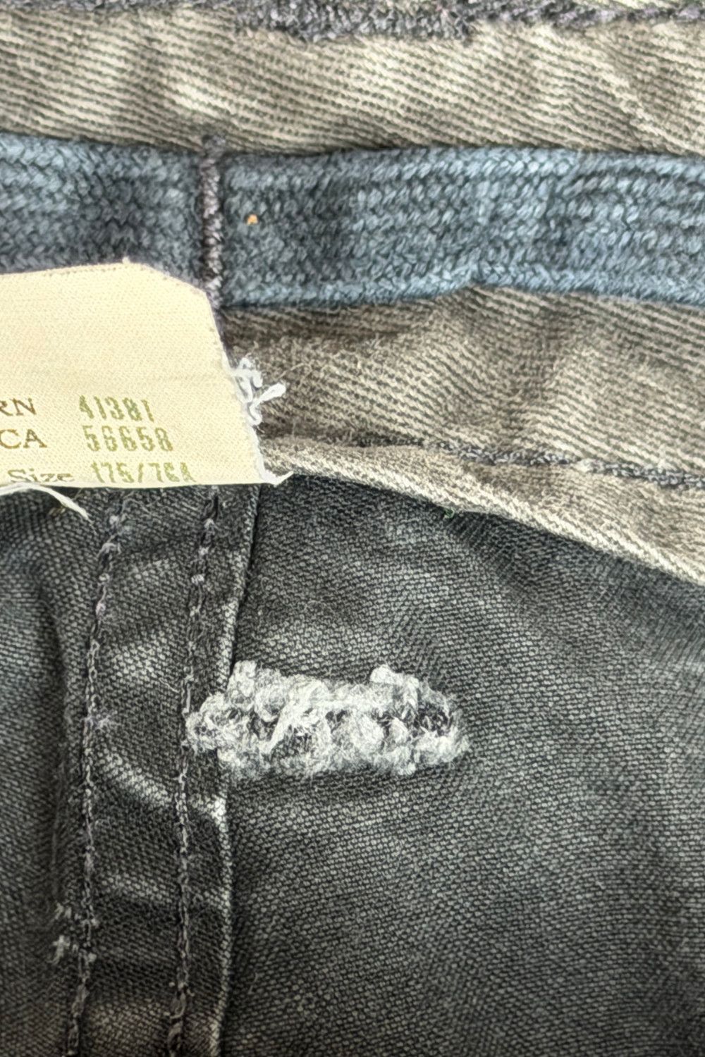 RRL Ralph Lauren Garment Dyed Military Cargo Trousers image 9