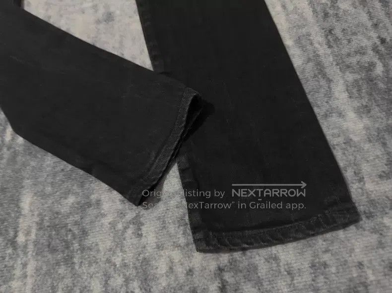 Saint Laurent Paris Saint Laurent Paris Black Demon Claw Basic Straight Denim Size US 29 - 5 Thumbnail