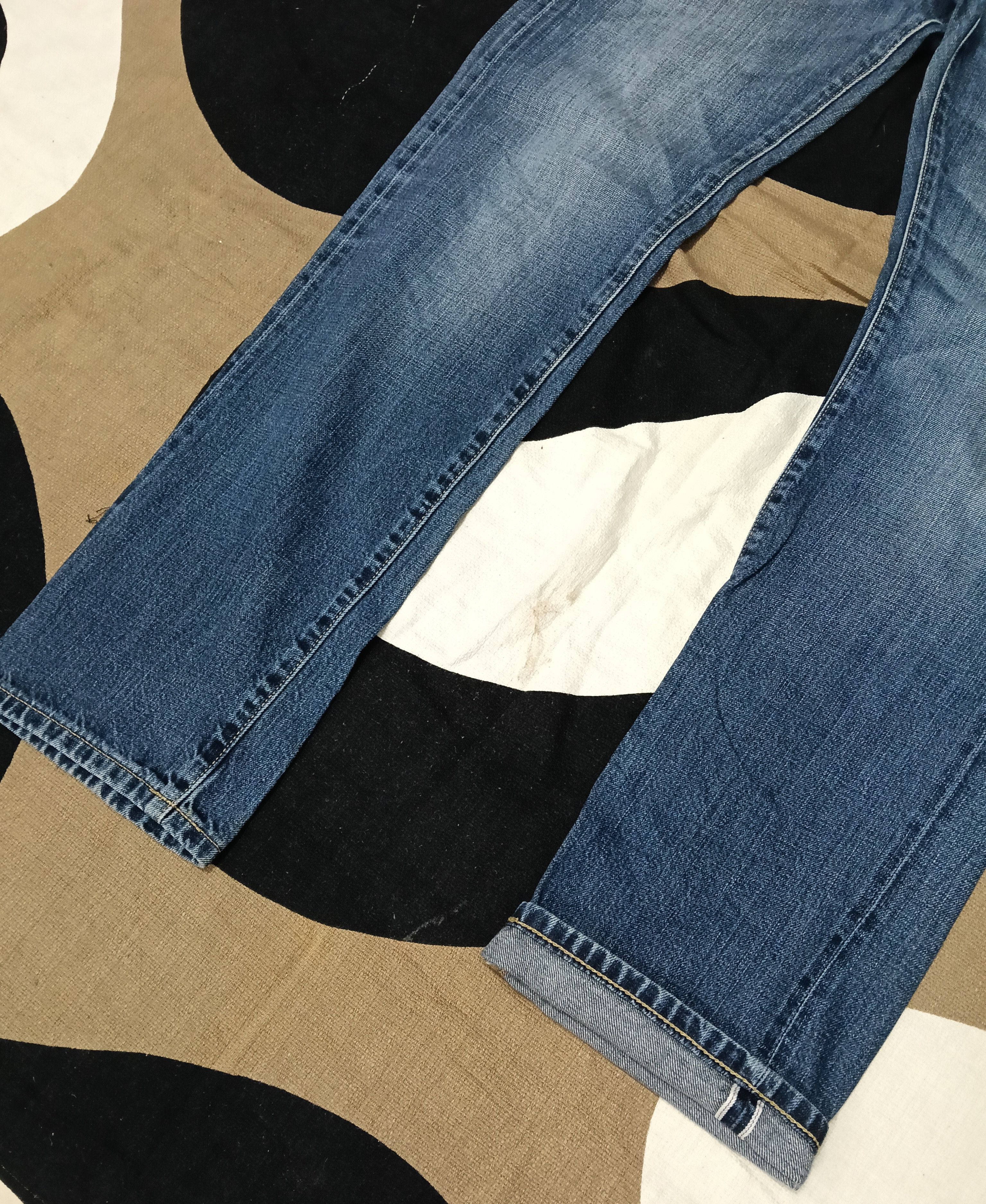 Japanese Brand 💥(32) Flared Uniqlo Jeans Selvedge💥 Size US 32 / EU 48 - 3 Thumbnail