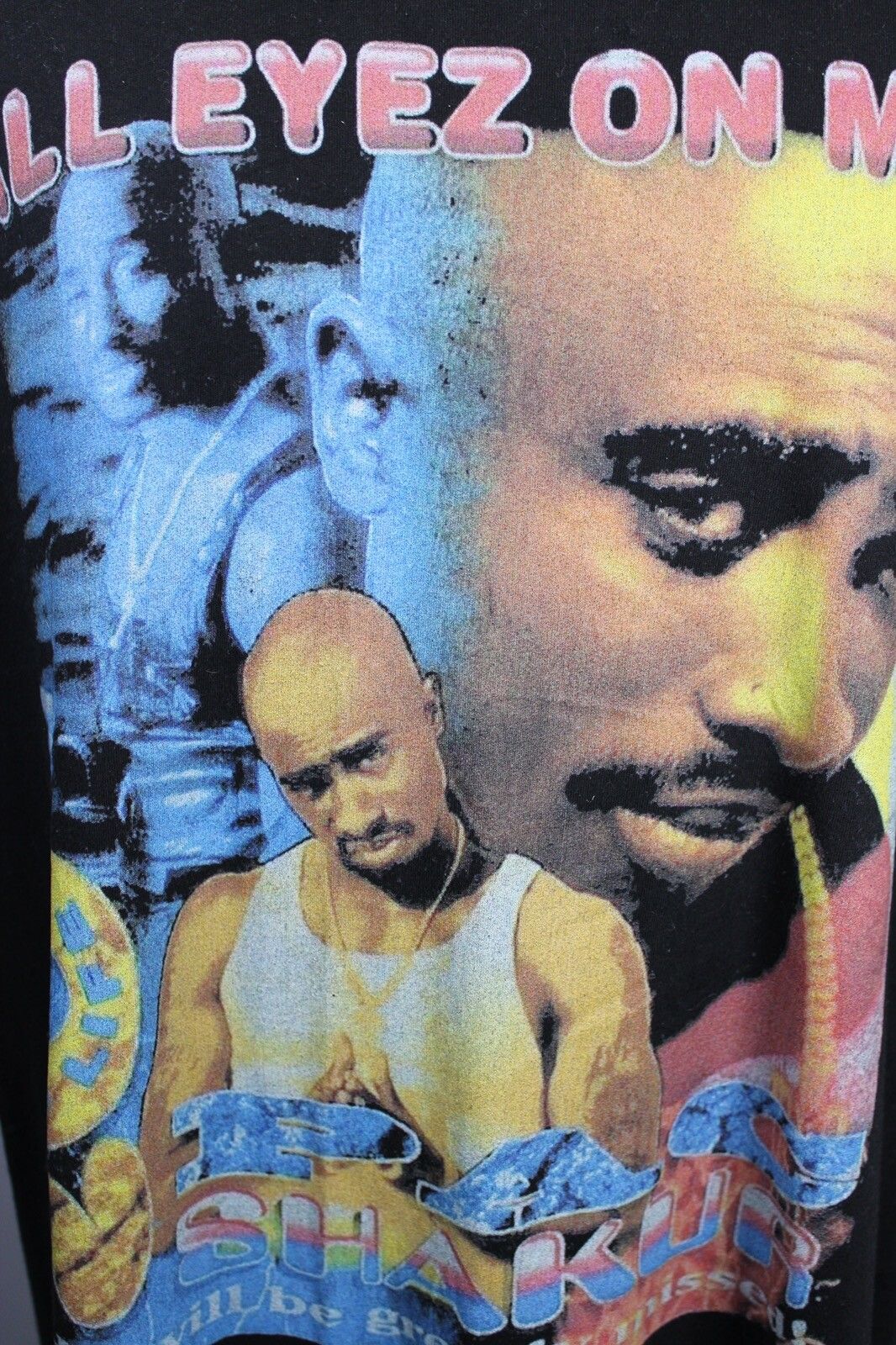 Vintage Tupac All Eyes On Me T shirt 90s classic Size US XL / EU 56 / 4 - 2 Preview