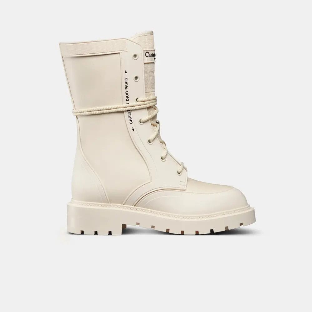 image of Dior O1Bcso1Str0524 Ankle Boots In White, Women's (Size 8)