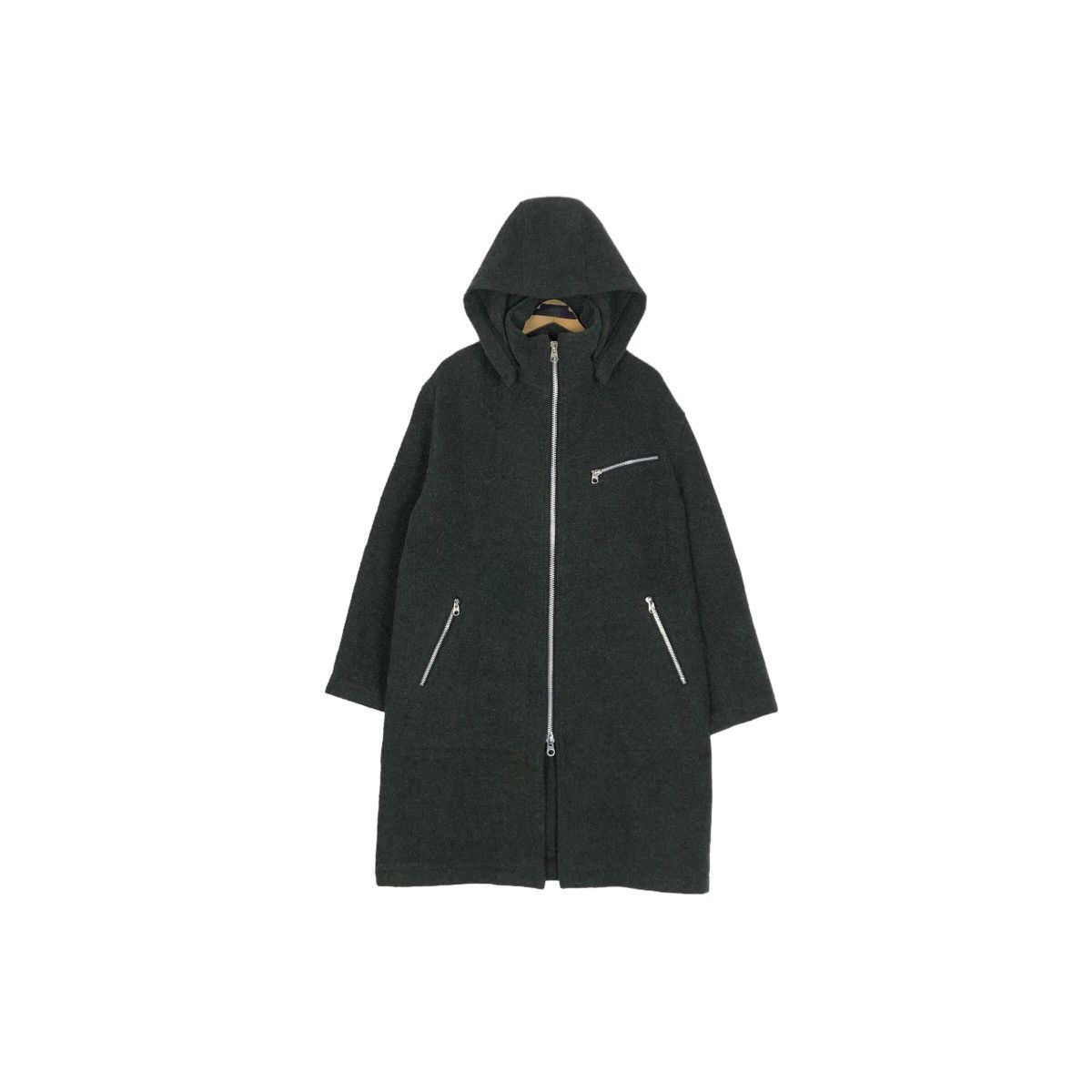 Yohji Yamamoto Vintage Yohji Yamamoto A.A.R x D’Urban Hooded Wool Parka Size US L / EU 52-54 / 3 - 3 Thumbnail