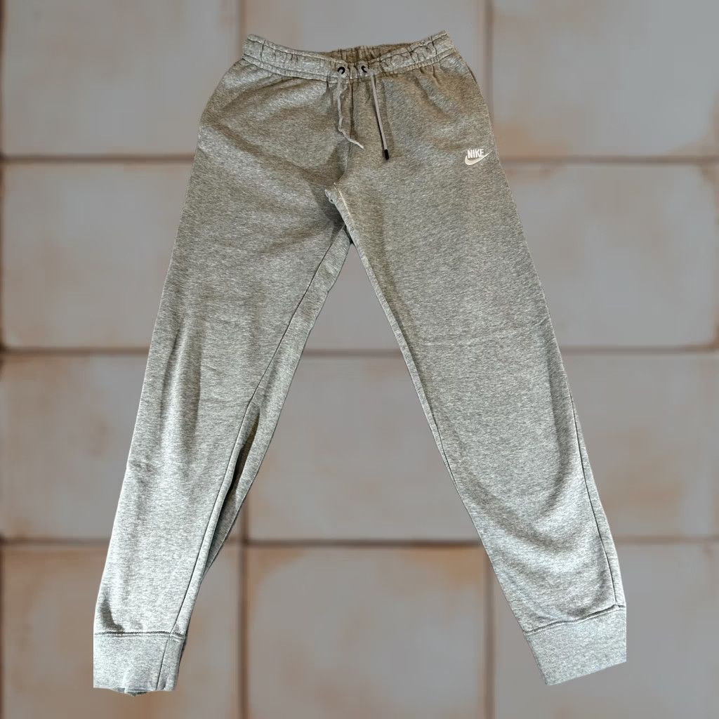 Nike Nike Pants Men S Gray Fleece Joggers Sweatpants Athletic Training Gym Size US 29 - 1 Thumbnail