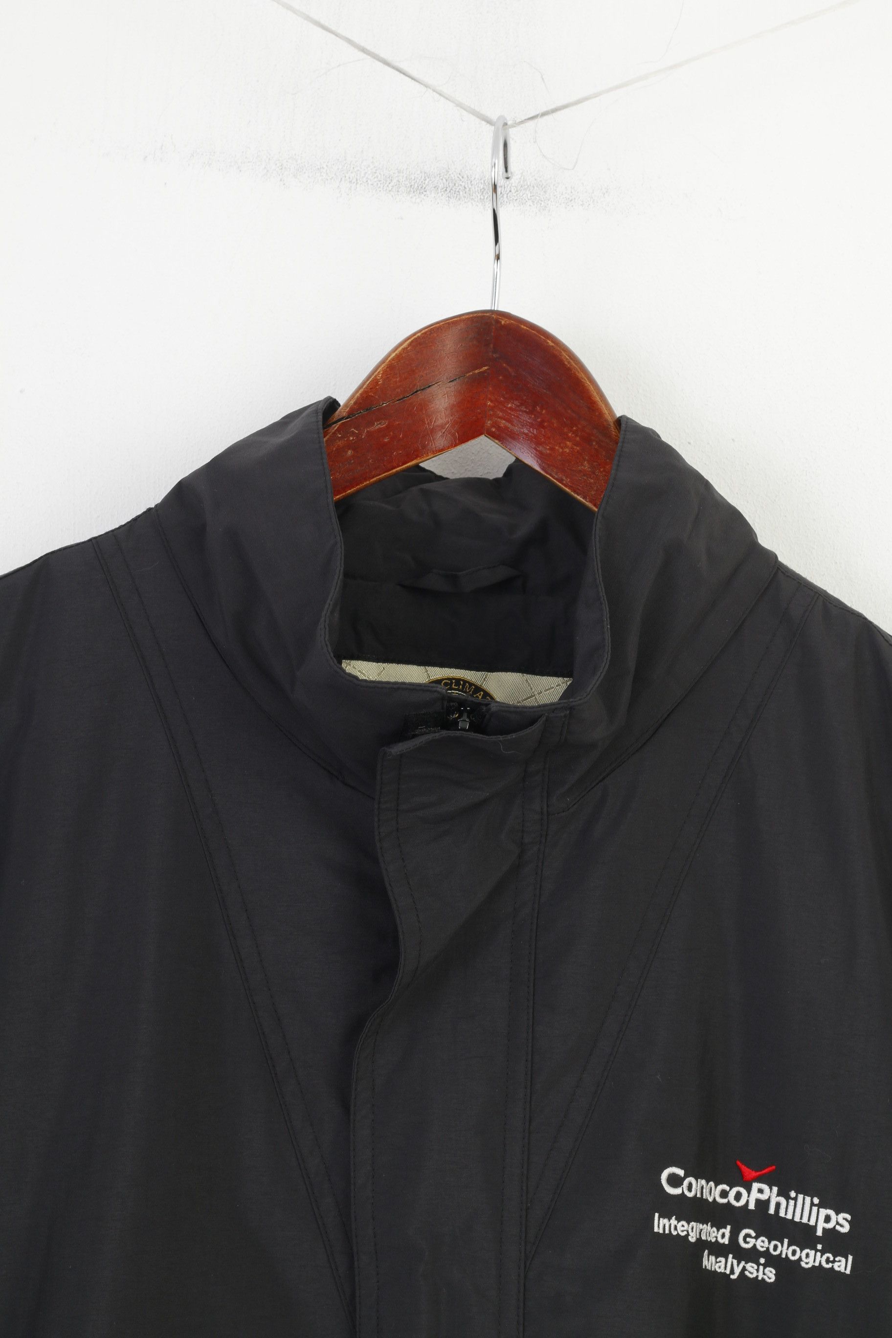 North End North End Men L Jacket Full Zipper Black Waterproof 4026 Size US L / EU 52-54 / 3 - 2 Thumbnail