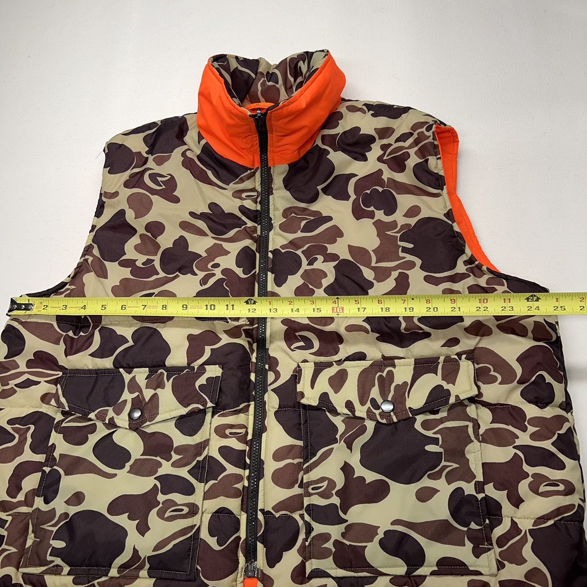 Vintage × Winchester Winchester Vest Duck Camo Reversible Blaze Orange Hunting Size US XL / EU 56 / 4 - 17 Thumbnail