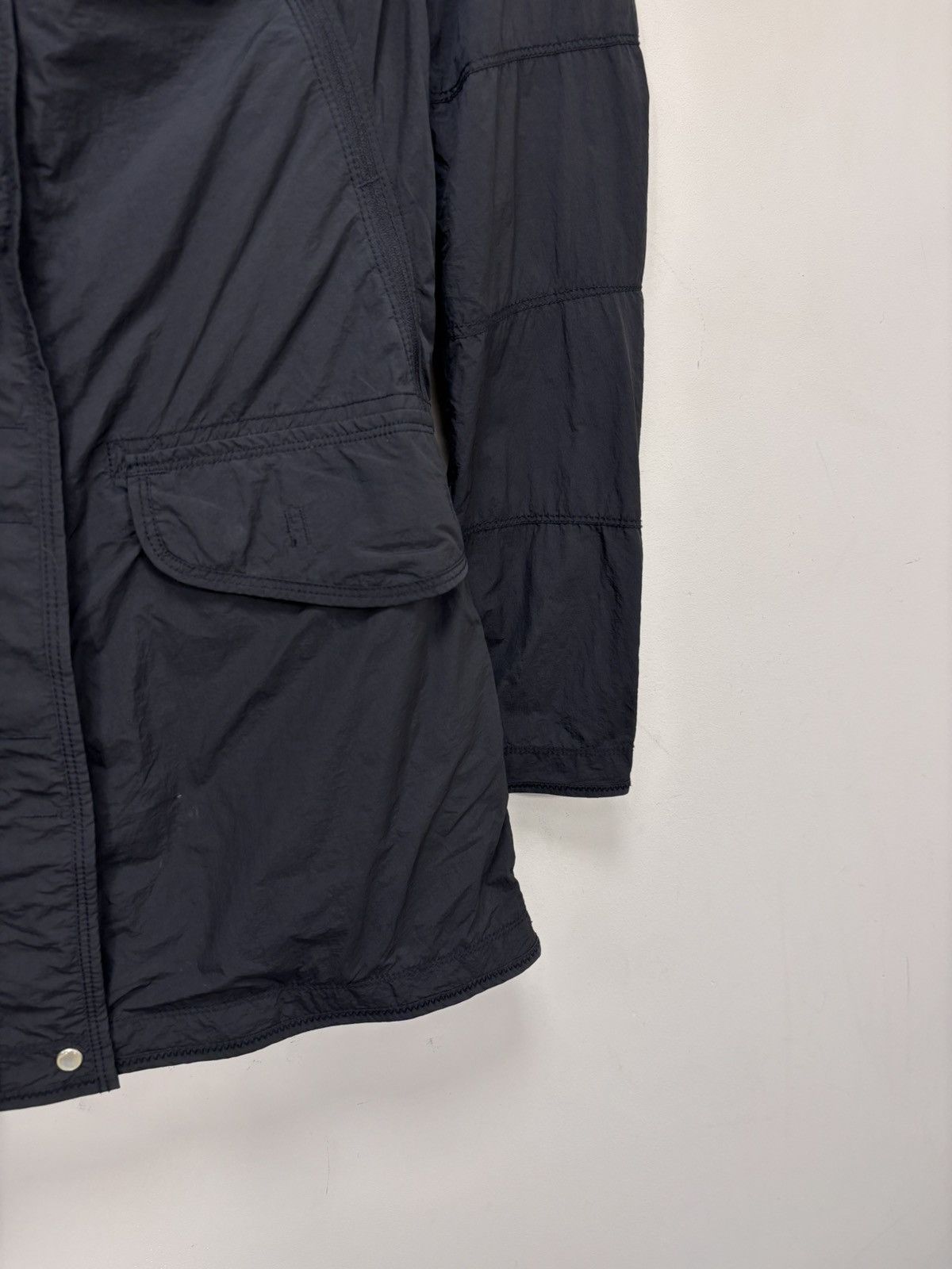 Parajumpers Parajumpers Women’s Mary Todd Black Windbreaker Jacket Coat Size M / US 6-8 / IT 42-44 - 8 Thumbnail