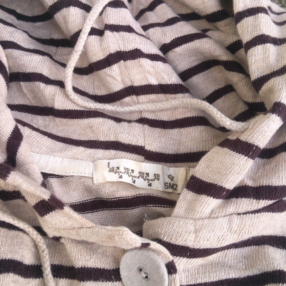 Japanese Brand SM2 Cardigan striped hoodie Size M / US 6-8 / IT 42-44 - 3 Thumbnail