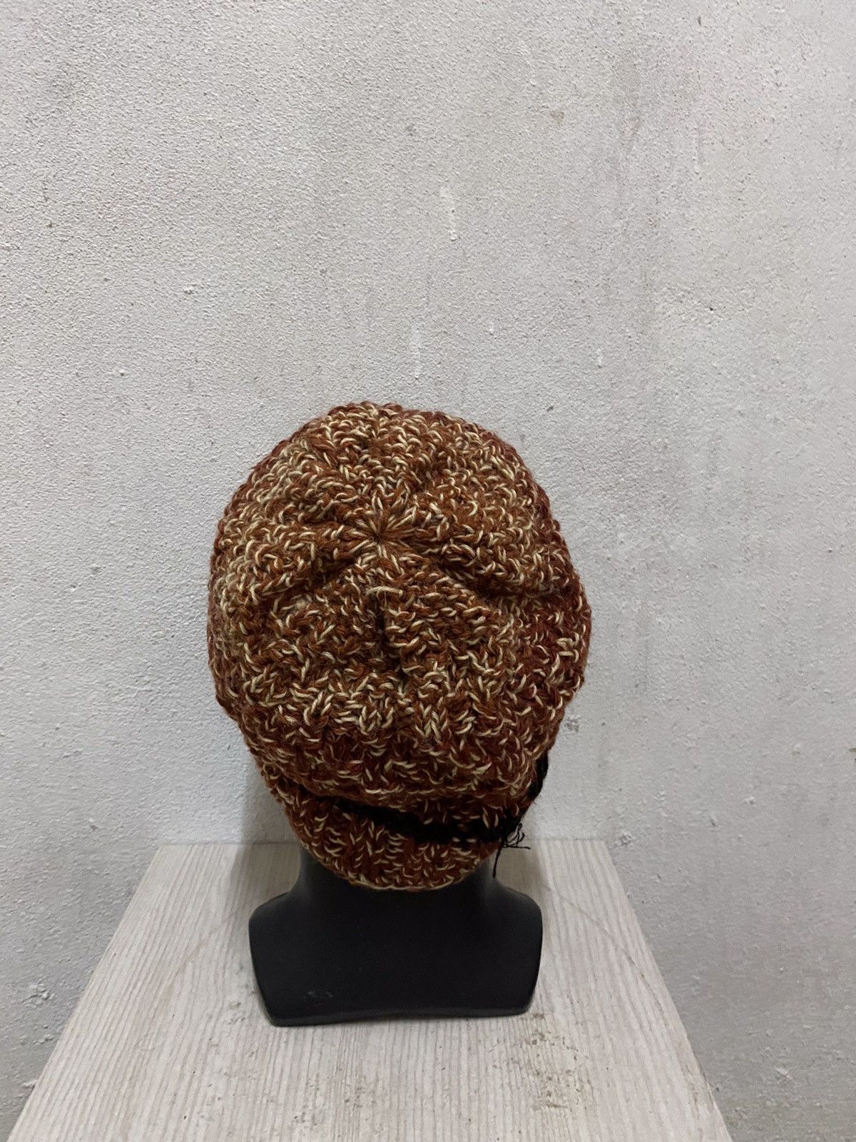 Japanese Brand Japanese Brand Crochet Beanie Hat Size ONE SIZE - 4 Thumbnail