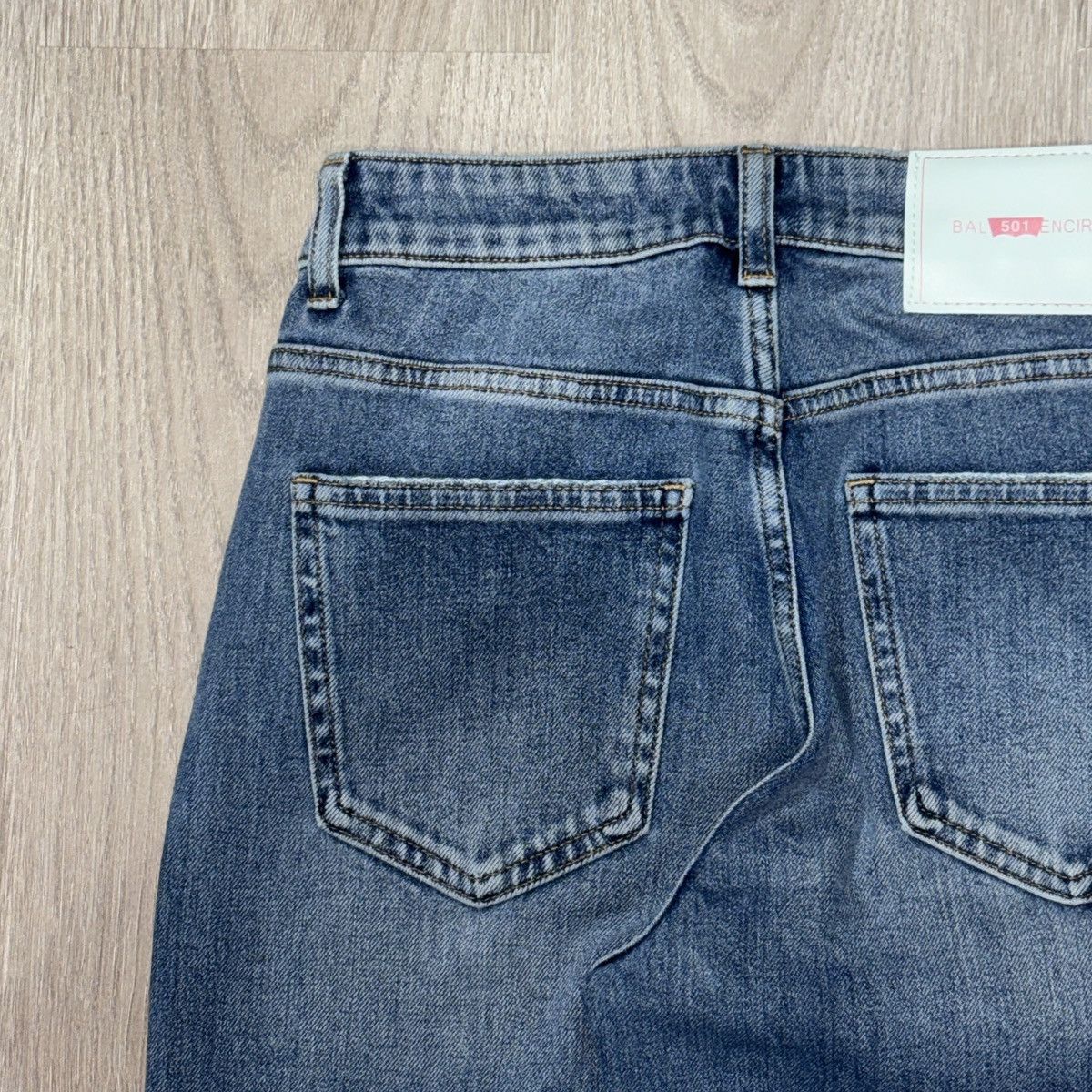 Other BOYlYl Wide Leg Jeans Womens Size 26 Blue High Waisted Size 26" / US 2 / IT 38 - 2 Thumbnail