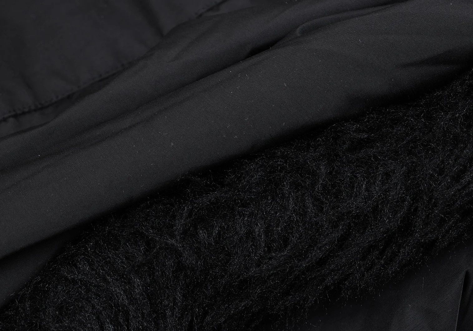 Issey Miyake Polyester Padded Long Coat in Black, Size M Size US M / EU 48-50 / 2 - 17 Thumbnail