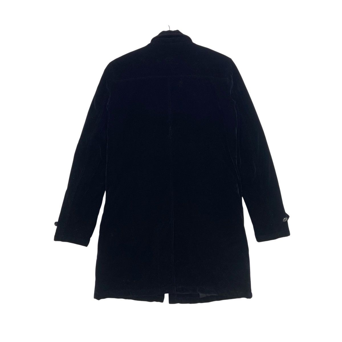 In The Attic In The Attic Velvet Black Gothic Punk Buckle Long Jacket Size US S / EU 44-46 / 1 - 4 Thumbnail