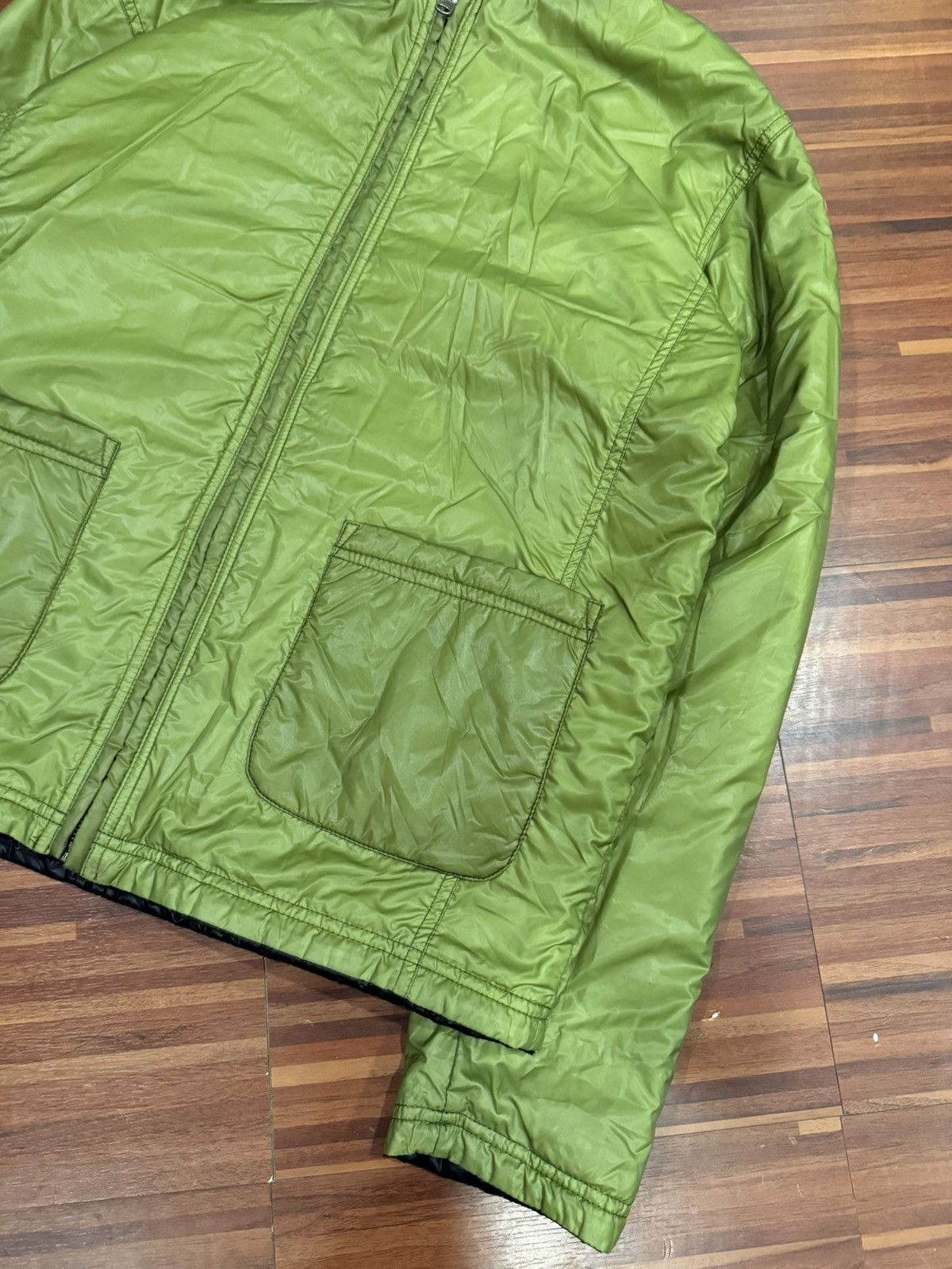 Comme des Garcons Cdg - Reversible Nylon Jacket - Black&Green Cw Size US L / EU 52-54 / 3 - 9 Thumbnail