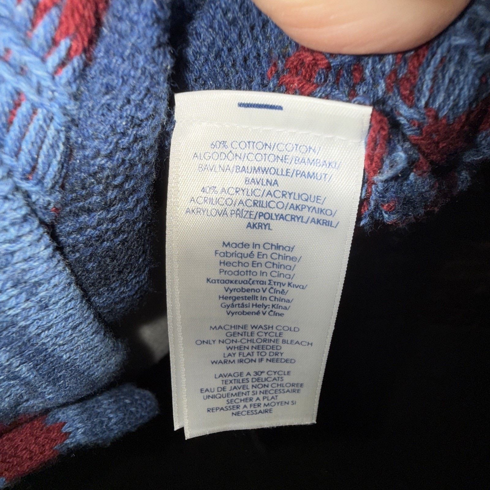 Chaps Chaps Tight Knit Cardigan Sweater Vest Women L Southwestern Size L / US 10 / IT 46 - 7 Thumbnail