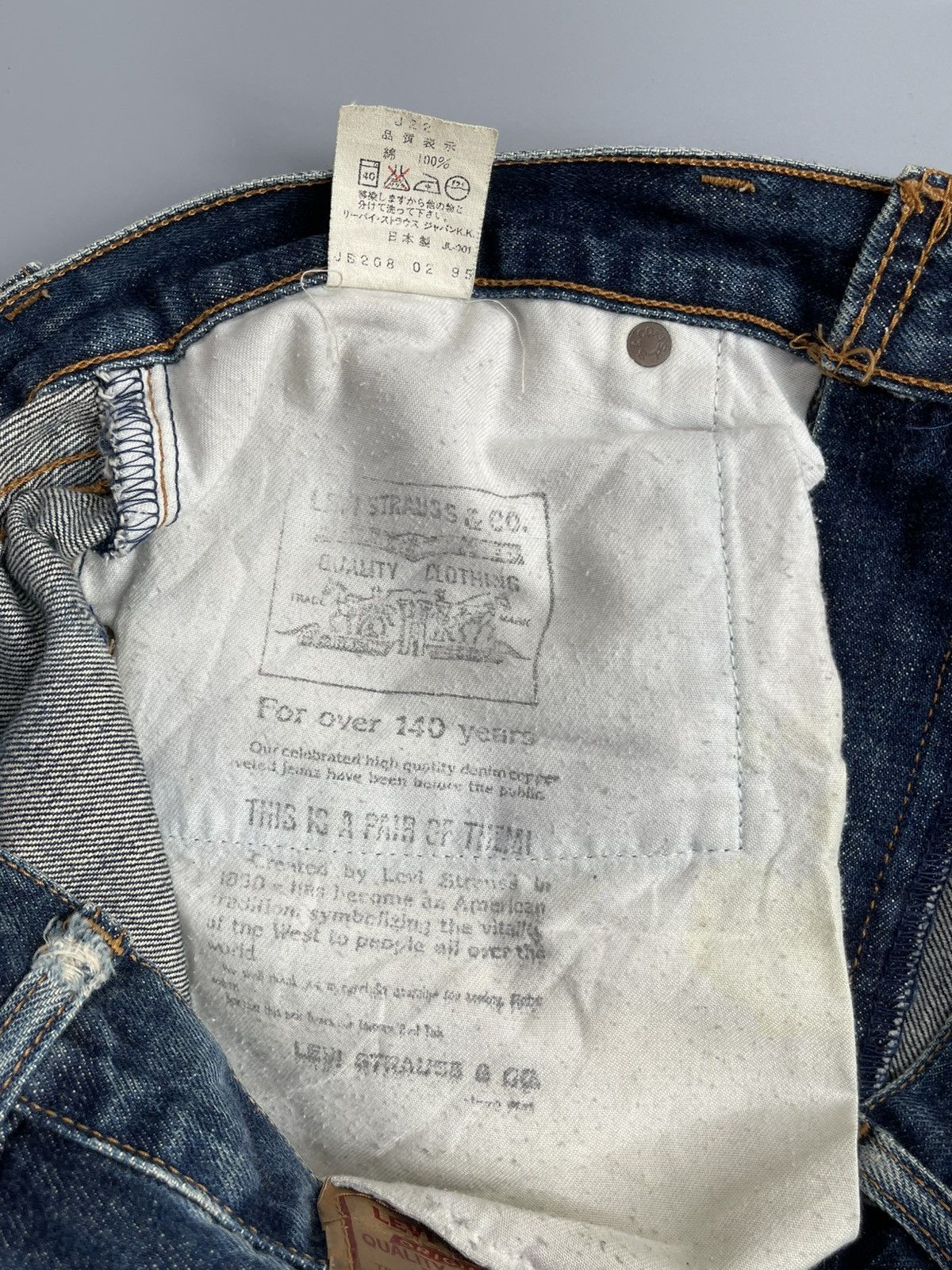 Levi's Vintage Clothing Blue vintage Levi’s 501 jeans Size US 32 / EU 48 - 8 Thumbnail